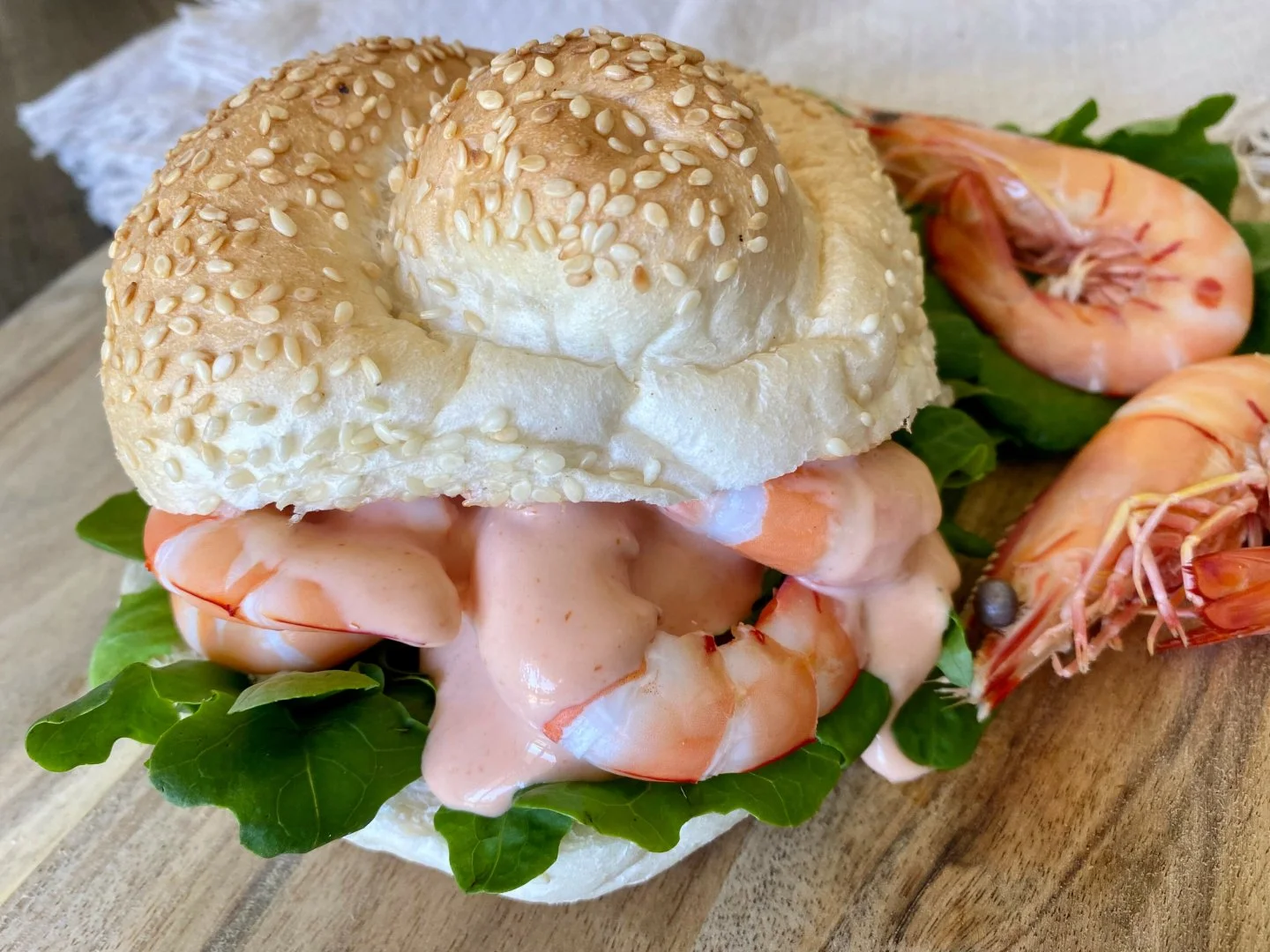 🦐 This week on Uber Eats 🦐

Our classic prawn roll &mdash; local banana prawns with Marie Rose sauce, tucked inside a fresh bakery roll and served with crisps.

It&rsquo;s the desk lunch, upgraded&hellip; or indulge in one at home!

You&rsquo;ll al