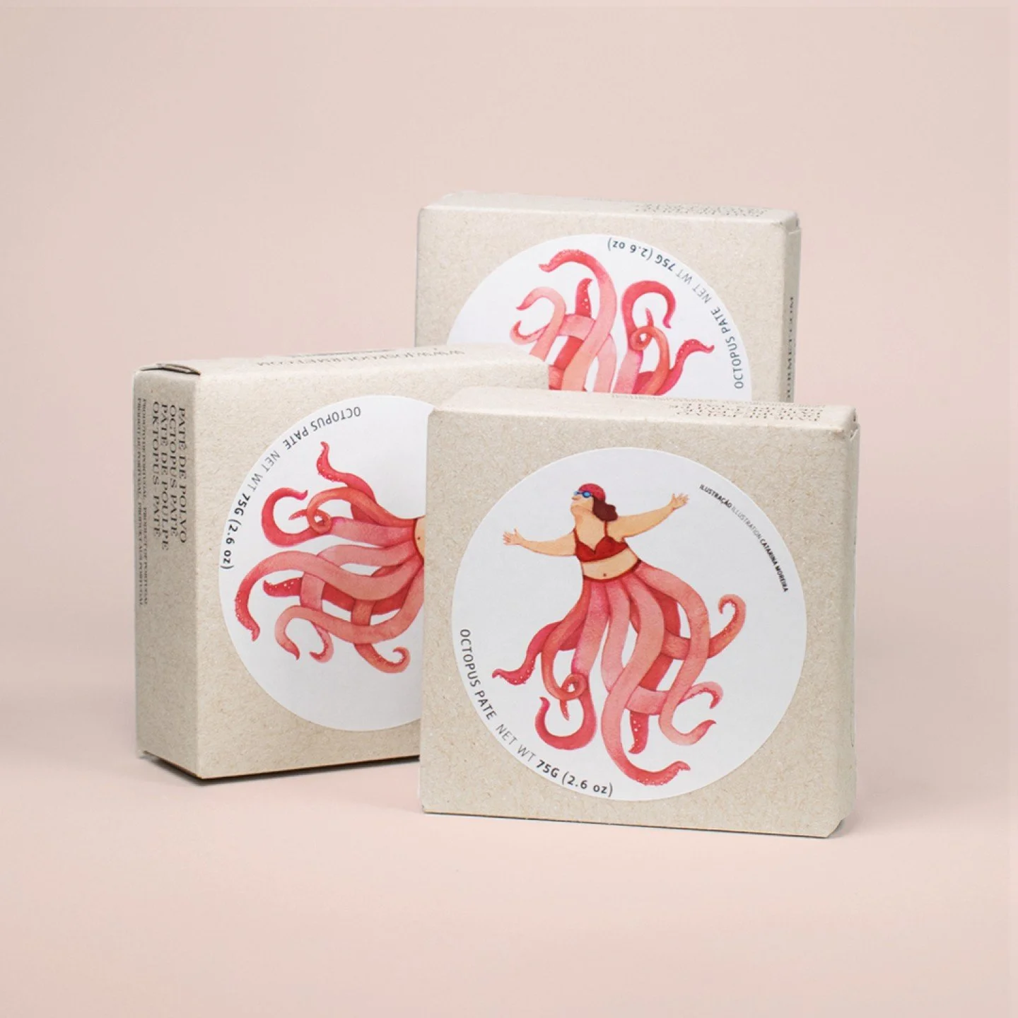 A little taste of Portugal.

Jos&eacute; Gourmet's Octopus P&acirc;t&eacute; &mdash; silky, savoury and full of flavour.

Enjoy it with good bread, add it to a grazing board, or make it part of a little seaside-style spread.

A pantry favourite for s