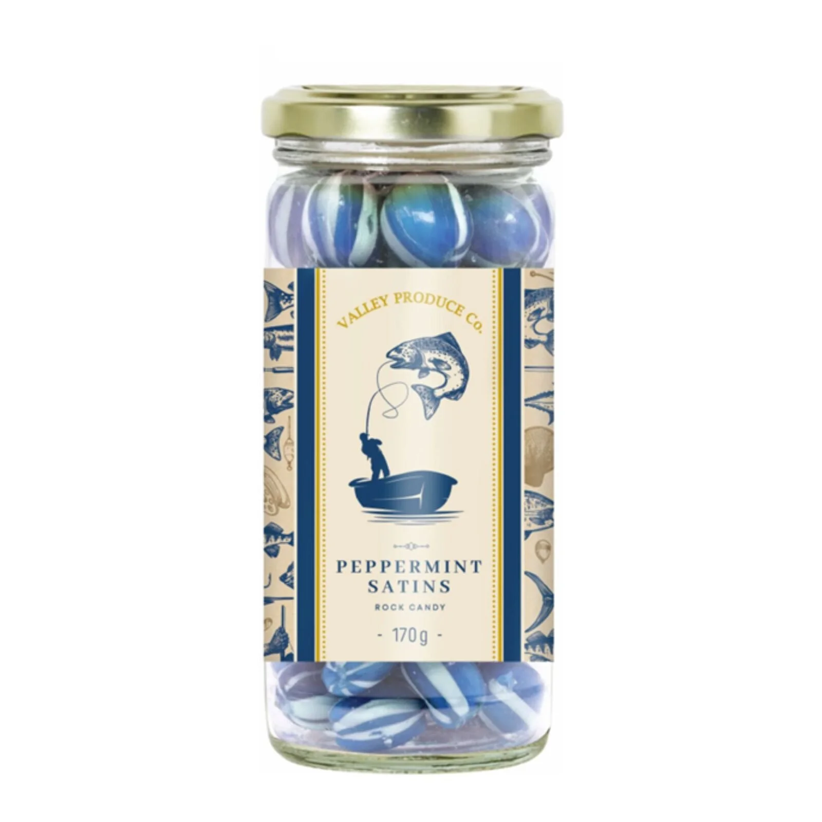 Peppermint Satins - Fishing Edition