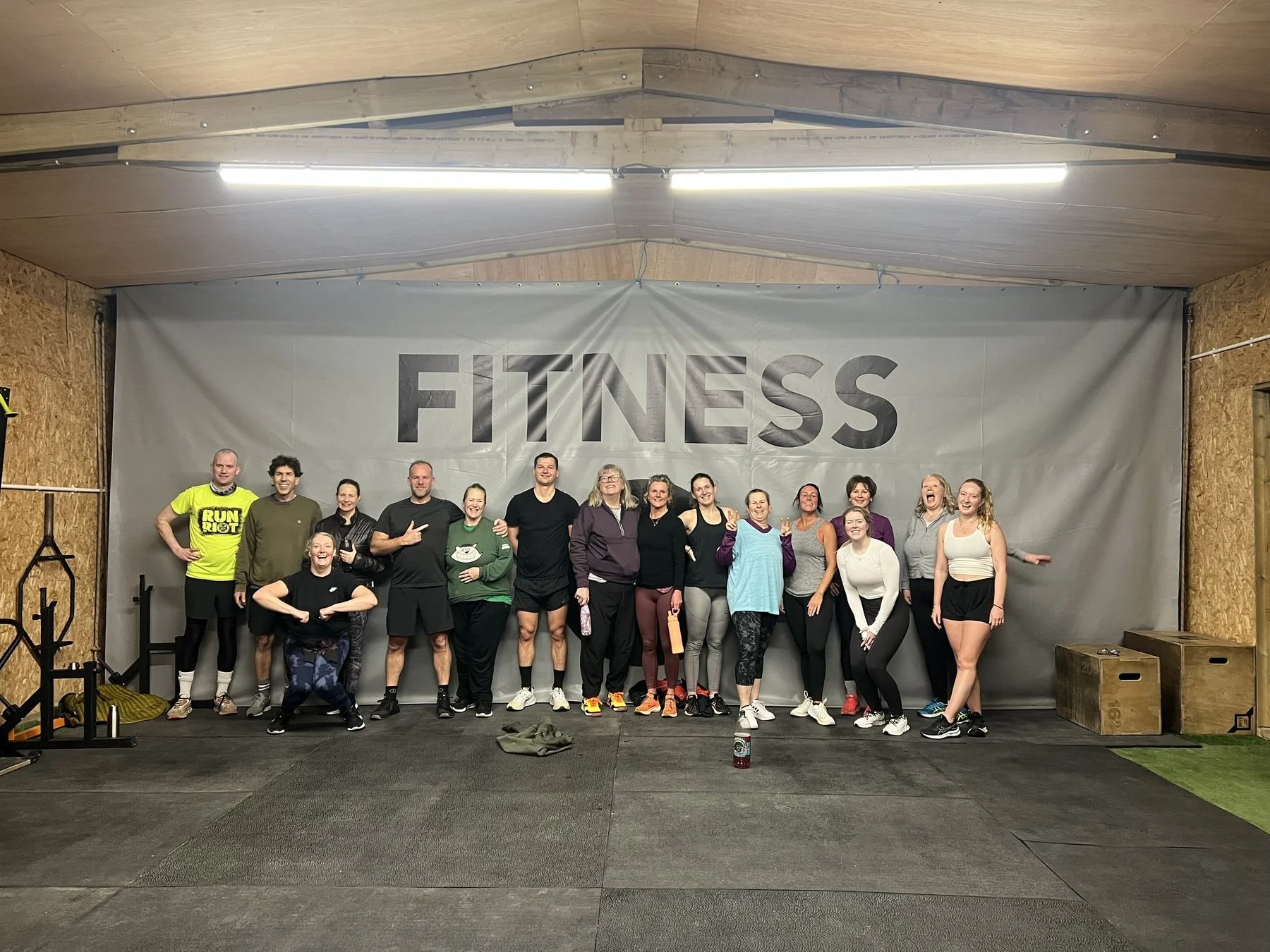 Fitness Is. members after a group session