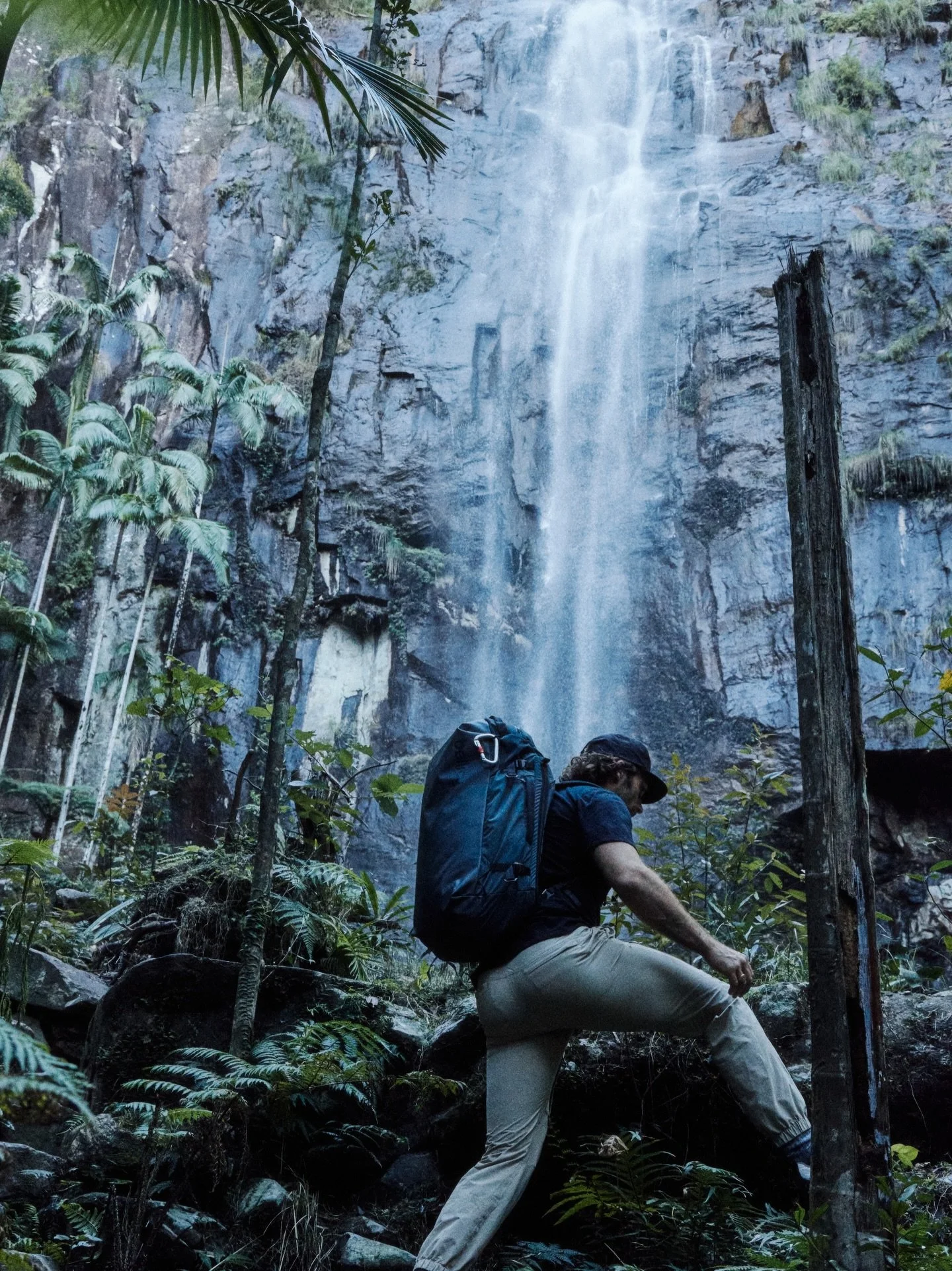 Some places make you work for them.

This one took ropes, a river and a bit of bush bashing before it opened up into something out of a dream. Every frame here was earned, and every piece of gear got put through it.

Swipe through the journey. The Be