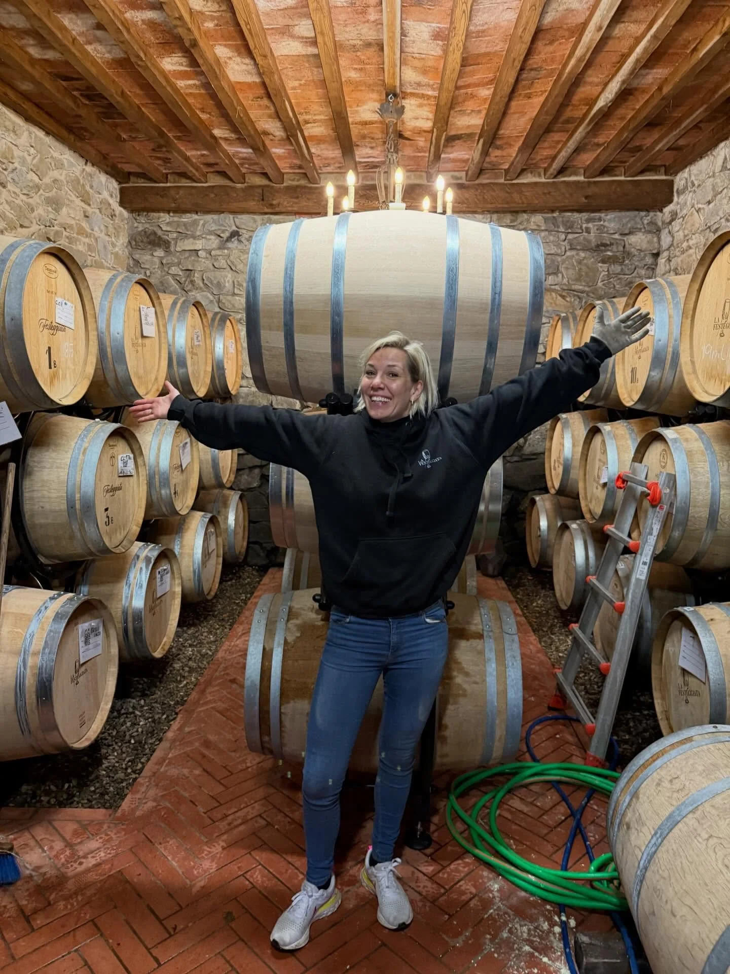 New oak - looks like a new cellar 😜