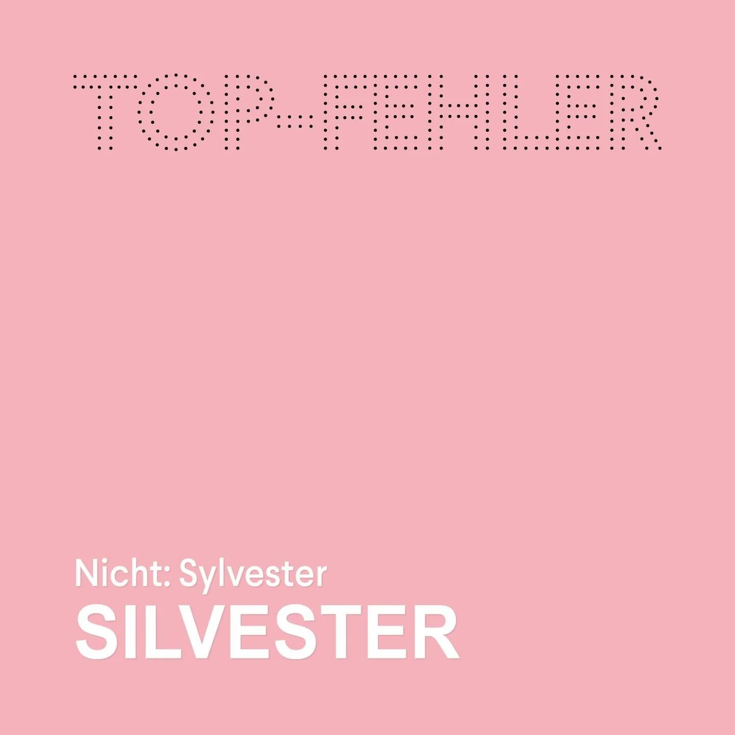 🚀 Silvester und Sylvester sind Eigennamen (Sylvester Stallone, Sly Stone ...).

Der 31. Dezember wurde zum Gedenken an den Todestag von Papst Silvester I. 335 n. Chr. so benannt.

Auch andere Buchstabenvarianten machen zu schaffen (in Klammern die n