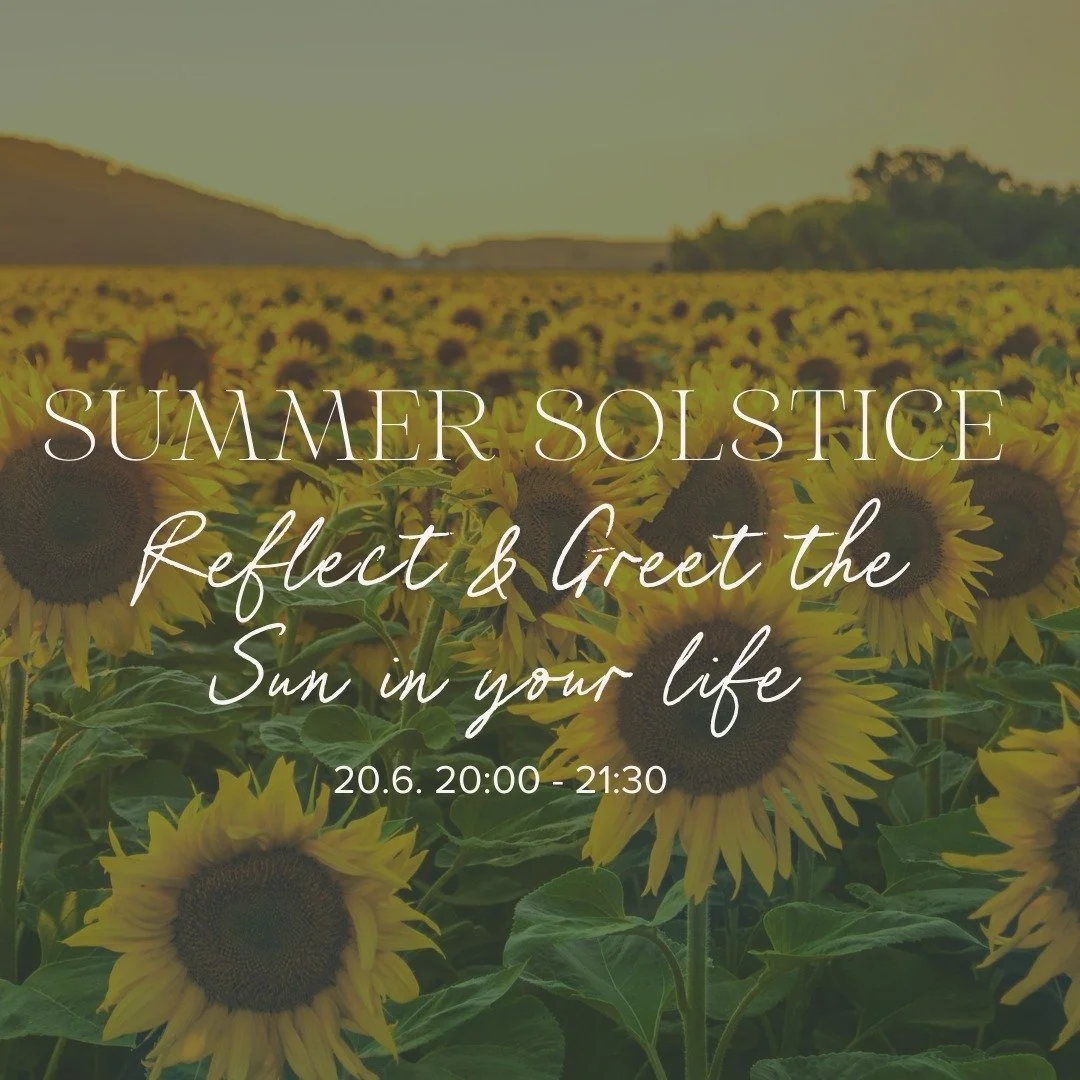 This is not another point on your to do list - this is a workshop that helps you tick off the rest of your to do list effortlessly and with joy!
. 
Join in on this summer solstice workshop to reflect, recharge &amp; reconnect to your joy.
.
Next Thur