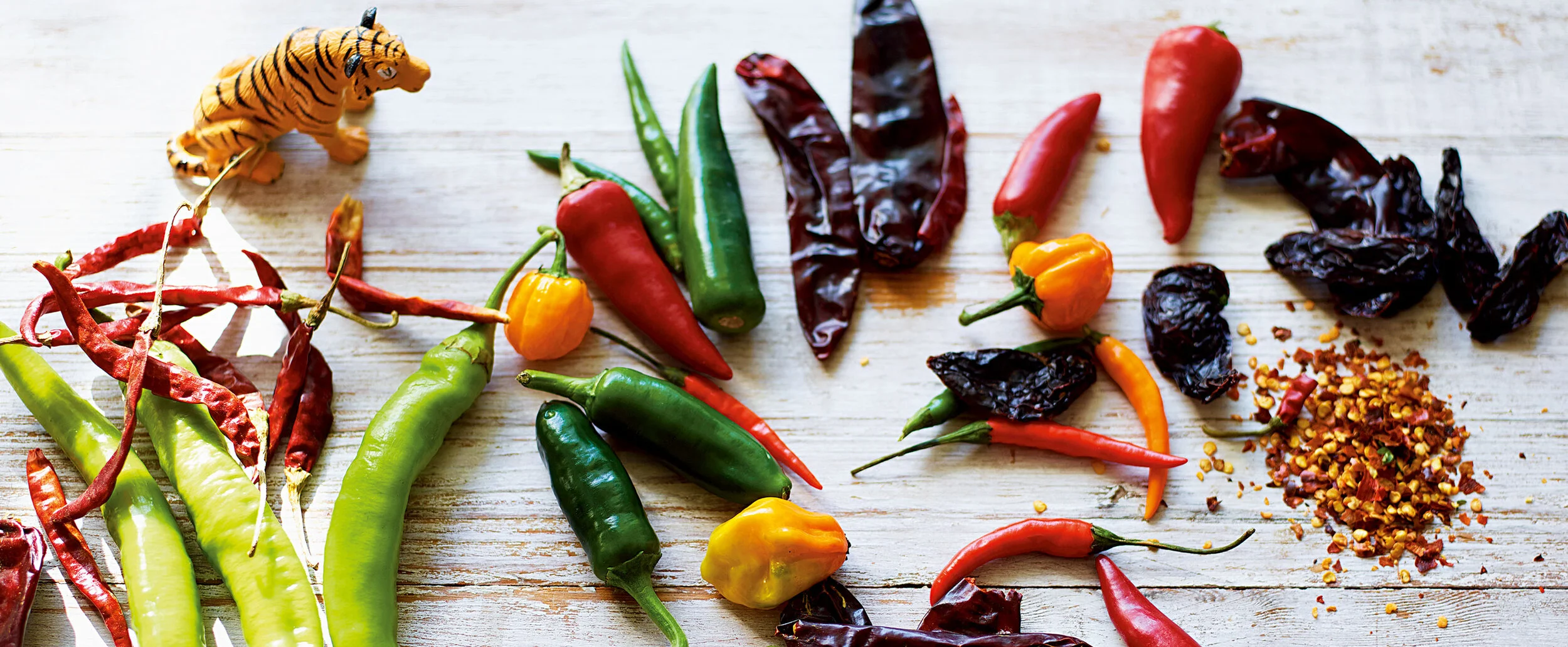 A love of chillies