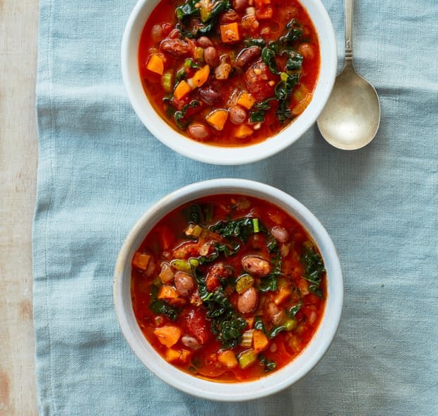 Cavolo Nero and Borlotti Bean Minestrone