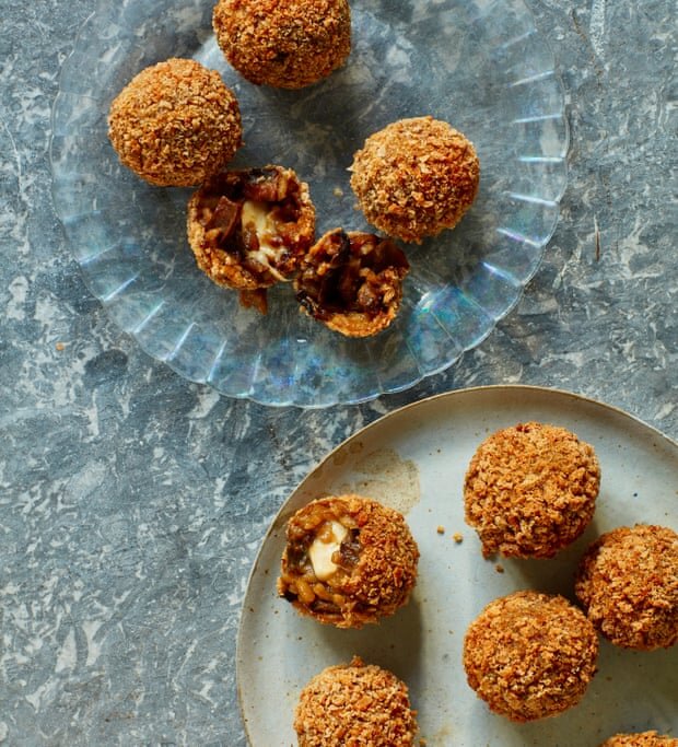 Truffly, Cheesy Arancini Bites