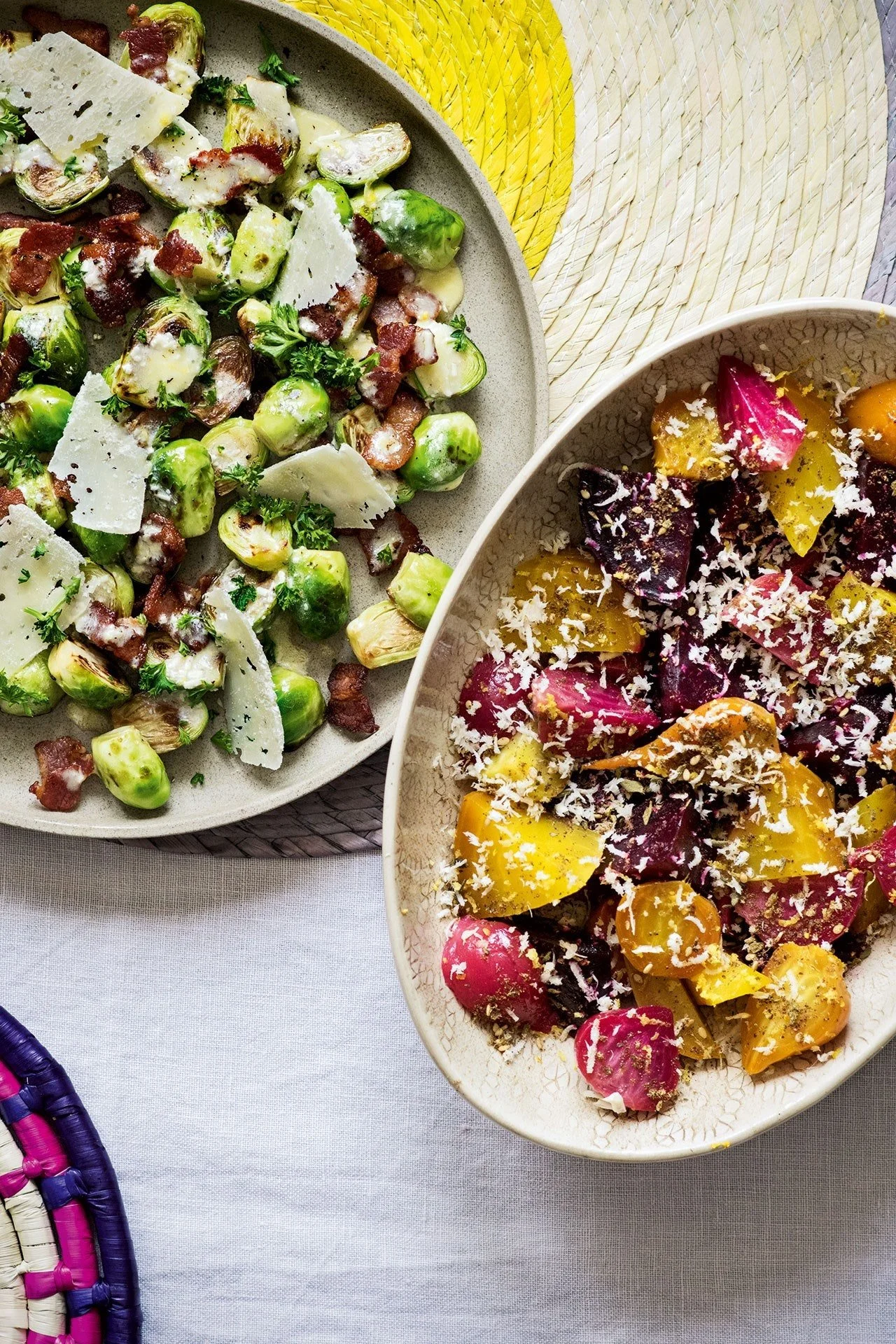 Roast Beetroot with Horseradish Gremolata