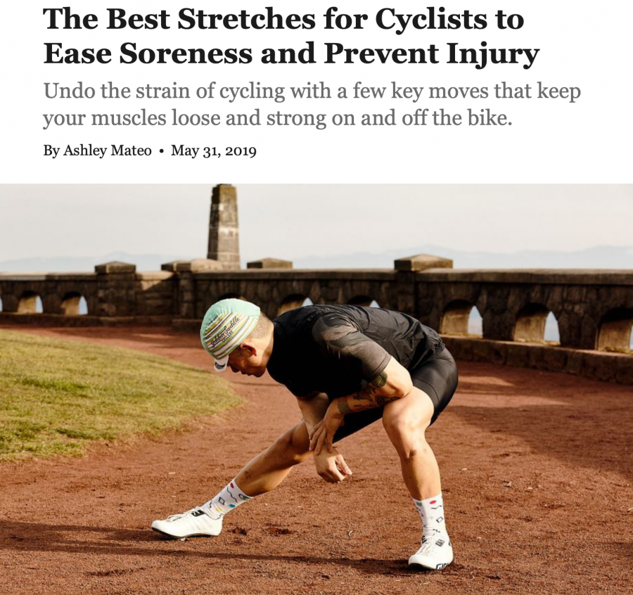 The Best Stretches for Cyclists to Ease Soreness and Prevent Injury