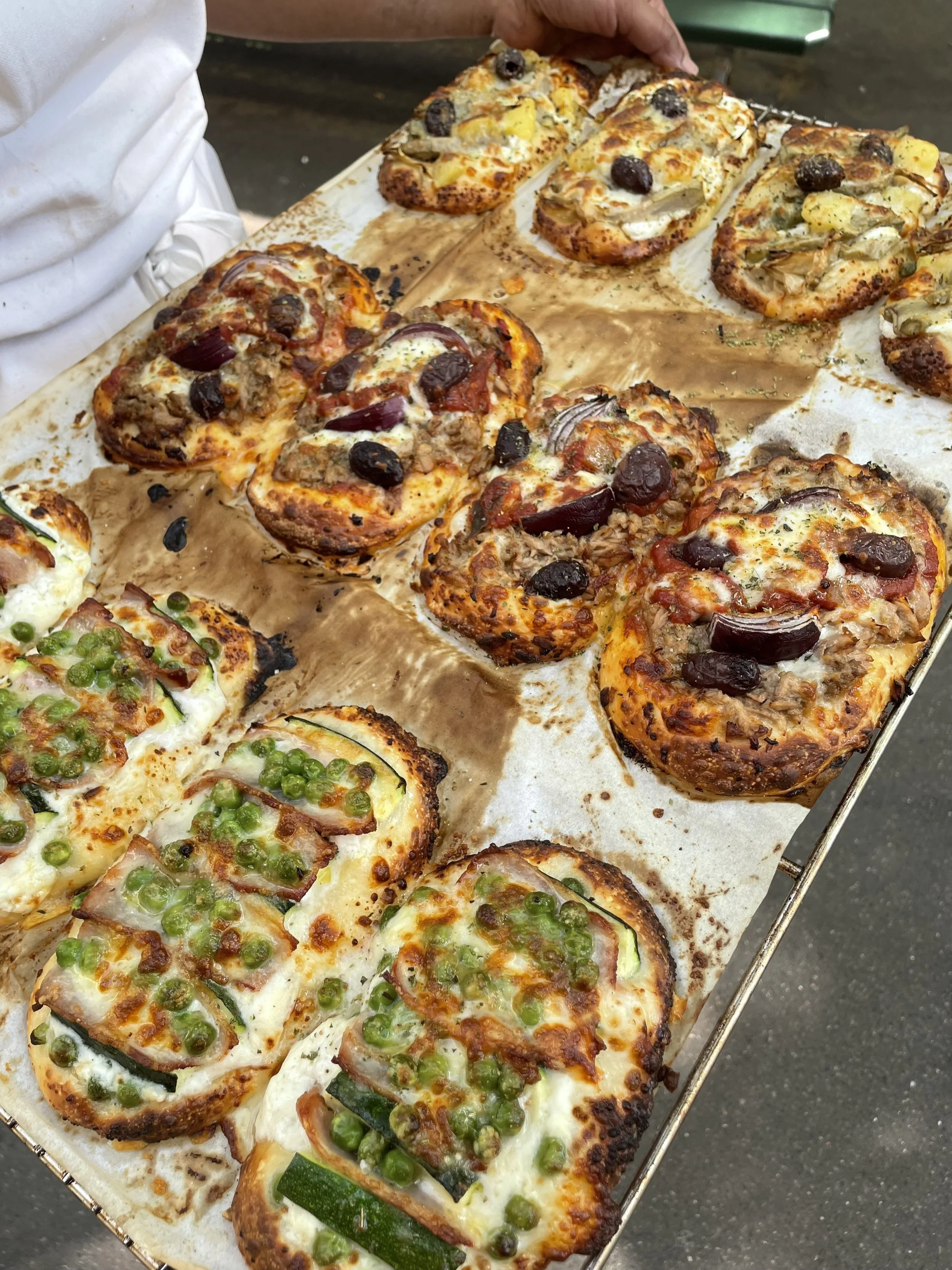 Pizzette du jour