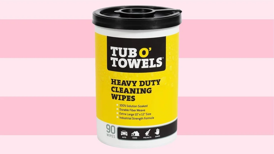 These $14 Cleaning Wipes Are So Durable, You Can Use Them to Scrub Out Carpet Stains in 30 Seconds
