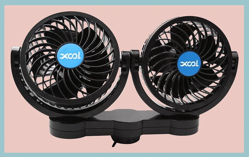 Shoppers Say This Under-$40 Car Fan Kept Their Pups Cool and Comfortable During an 8-Hour Road Trip