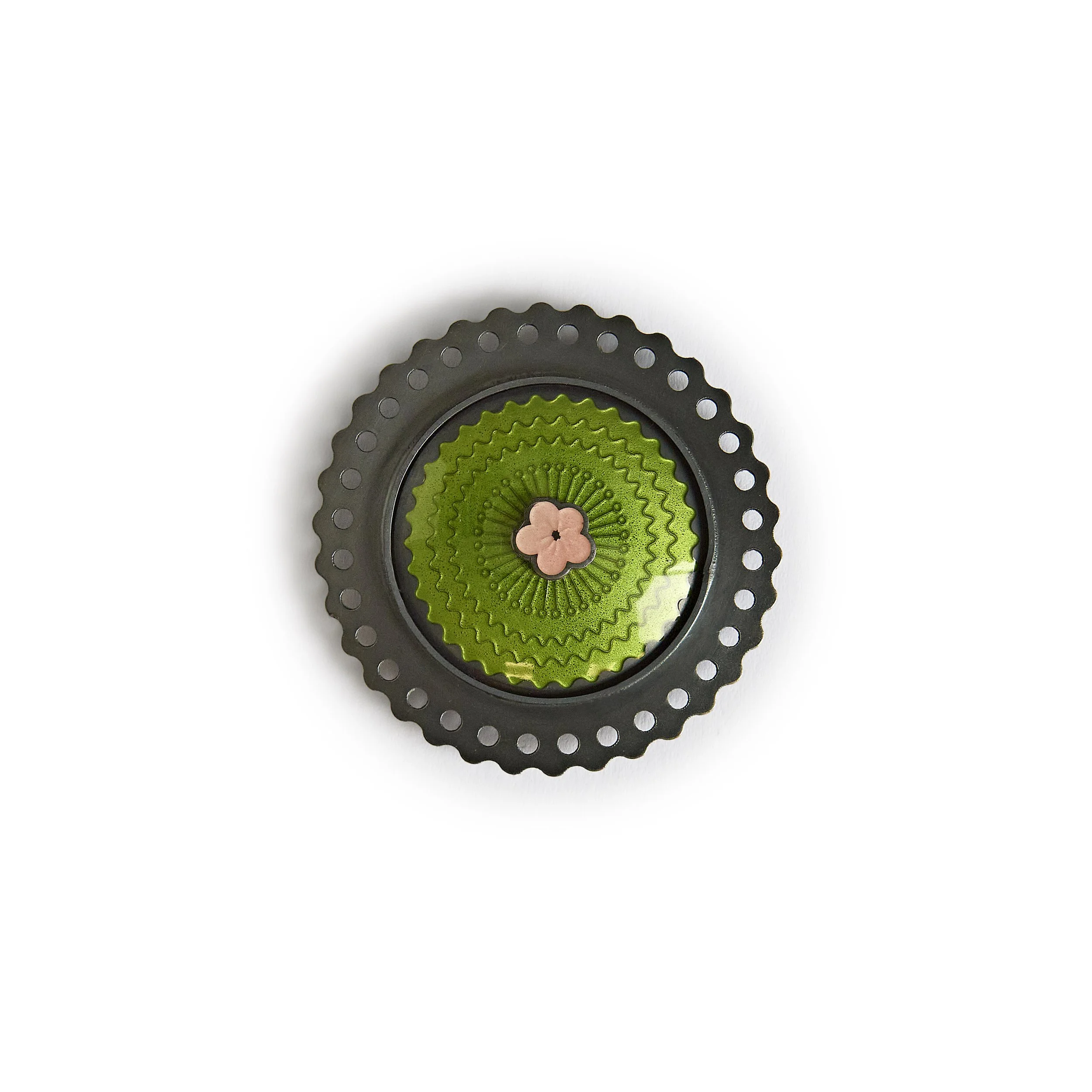 brooch big green and pink rossette.jpg