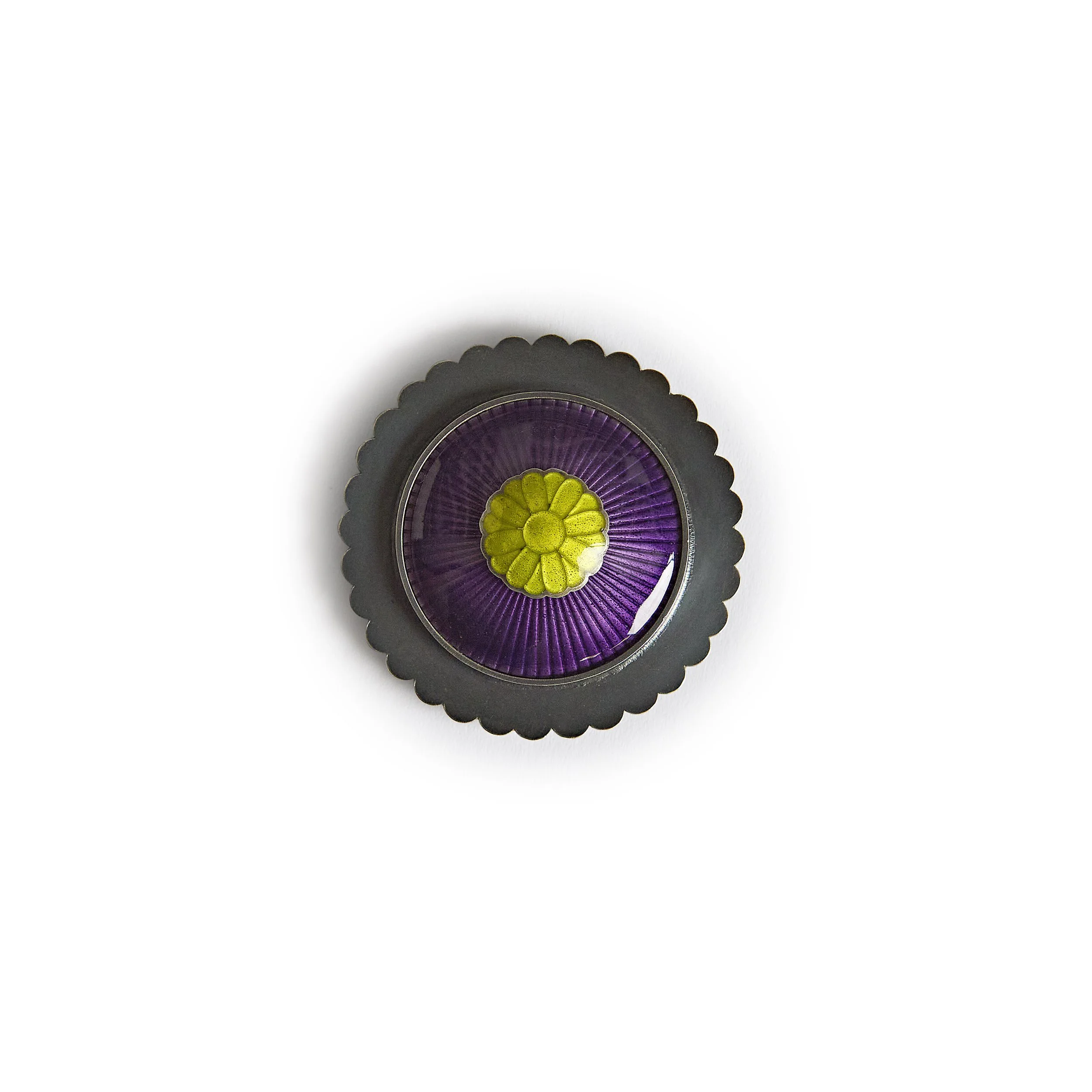 brooch small rosette purple and green.jpg
