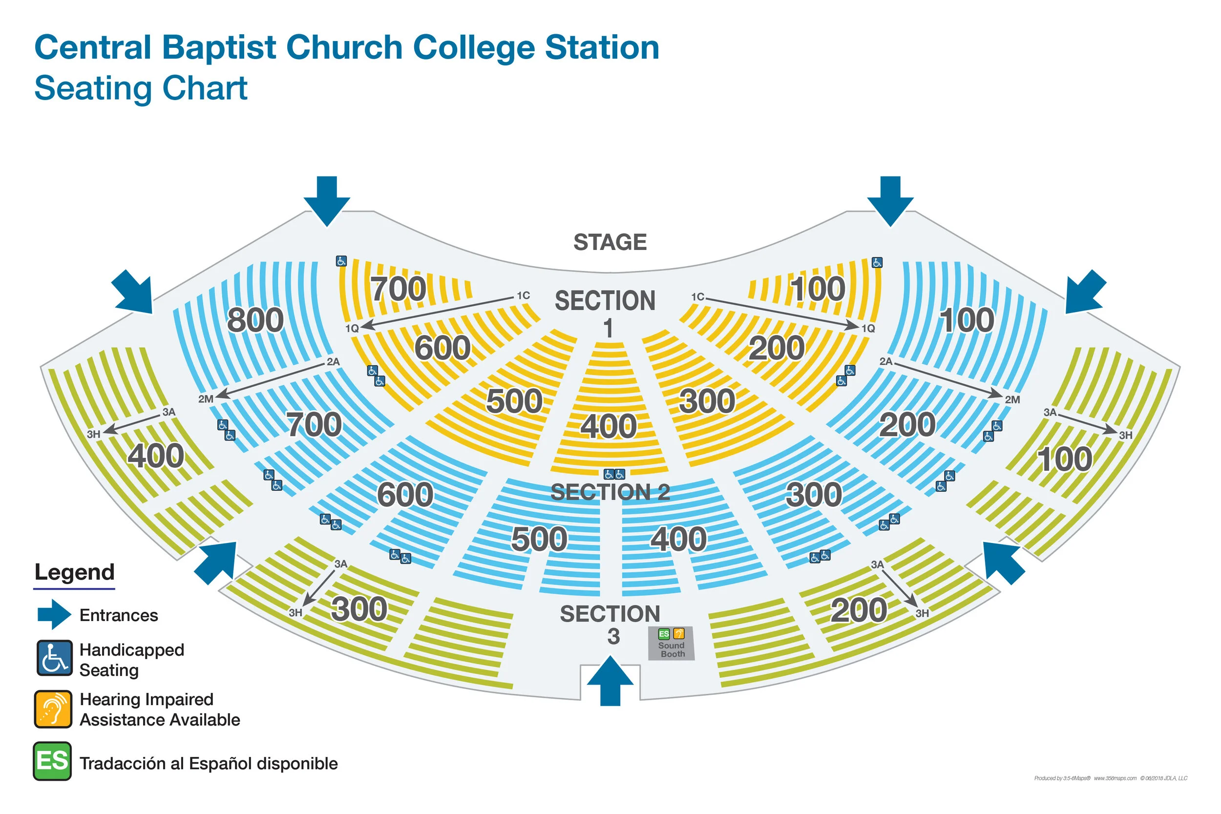 Central Baptist Church — 356 Maps