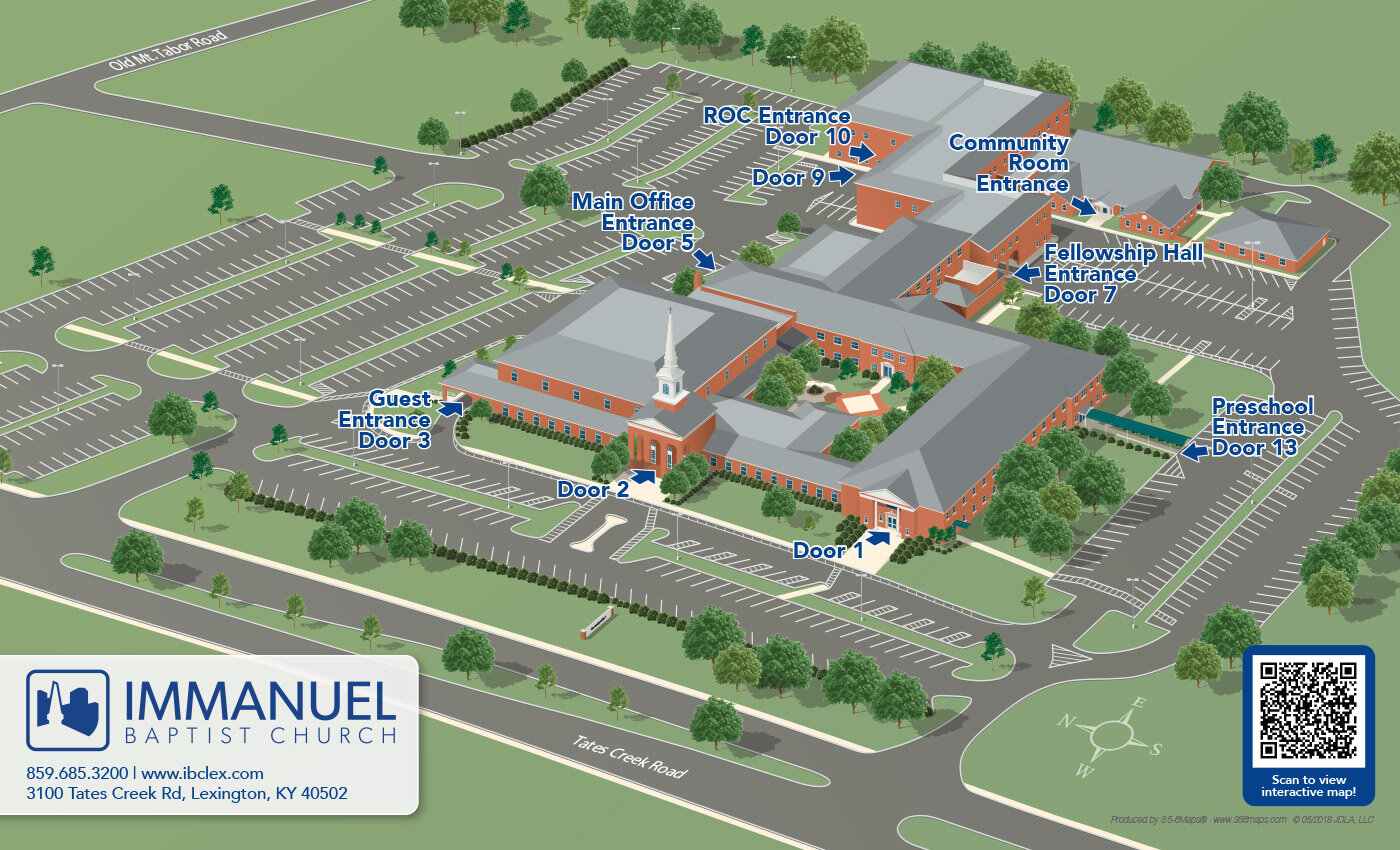 Immanuel Baptist Church Lexington, KY — 356 Maps