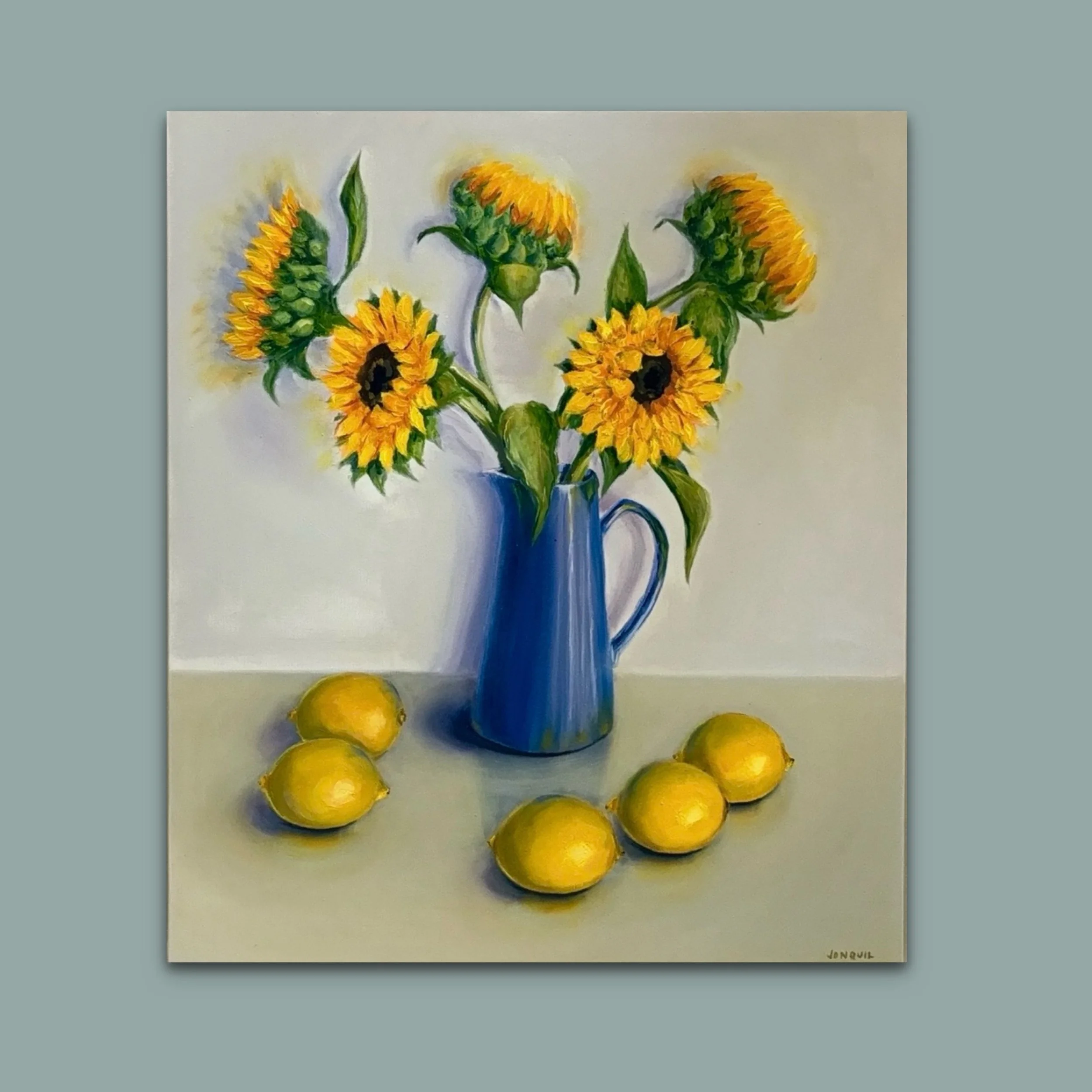 Sunflowers and Lemons