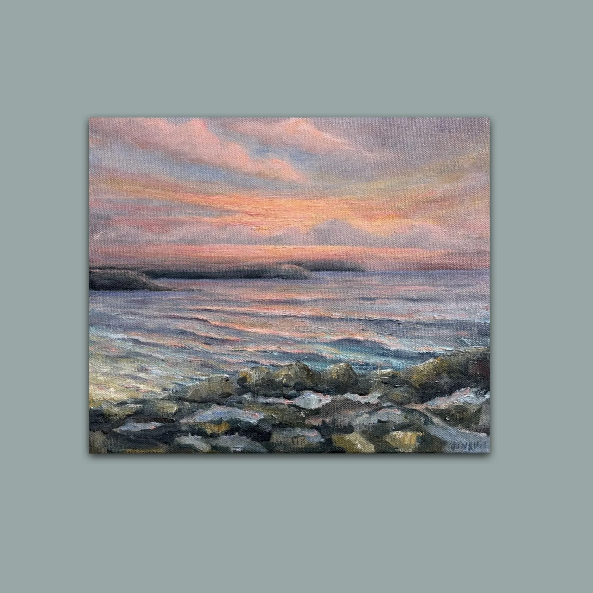 View from Trevone to Trevose Head