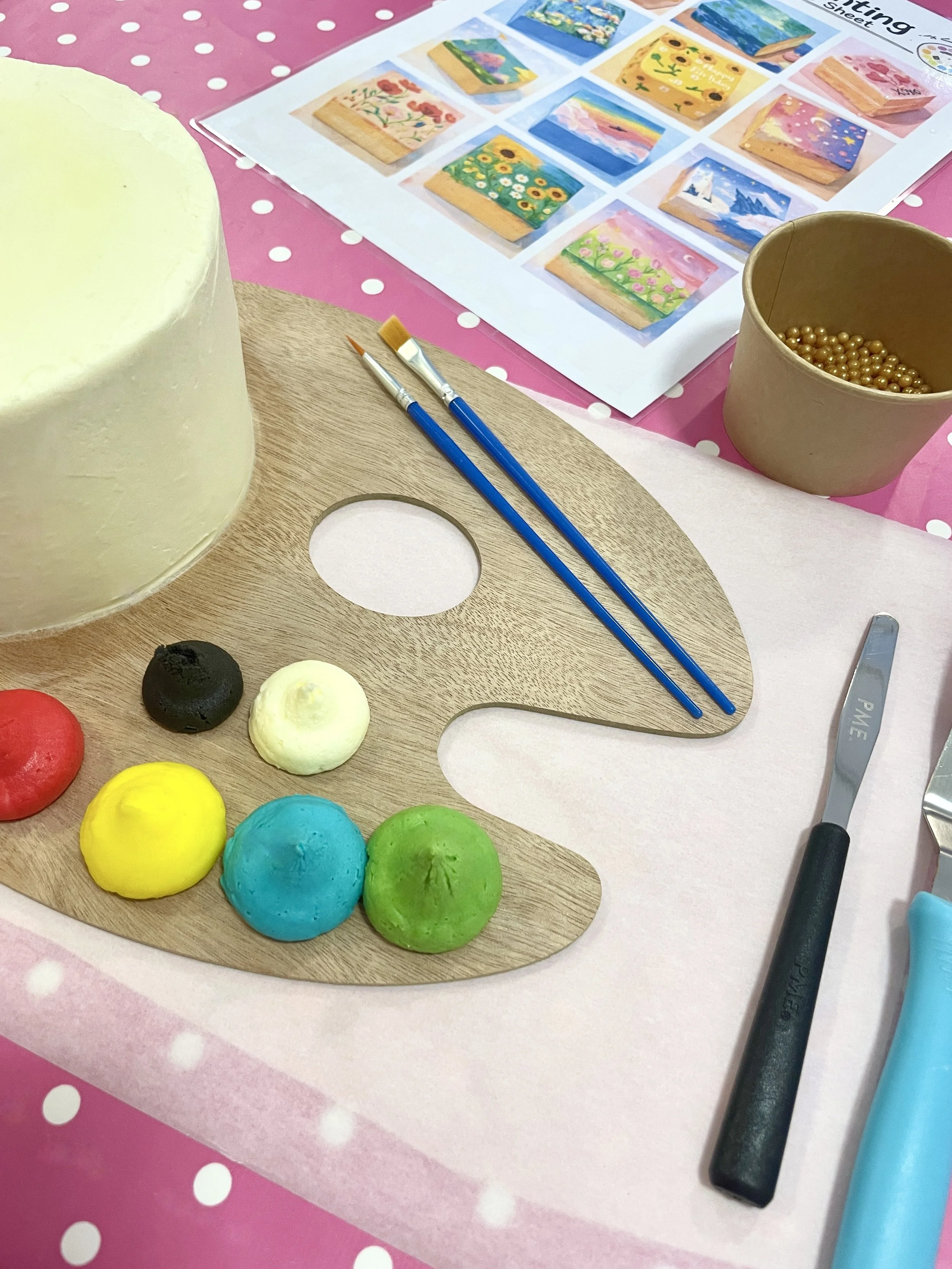 Paint A Cake Experience!