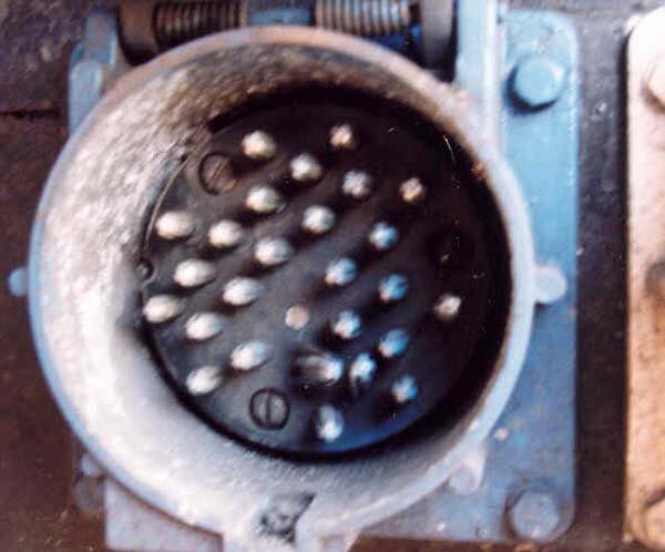 Defective & bent communication line pins