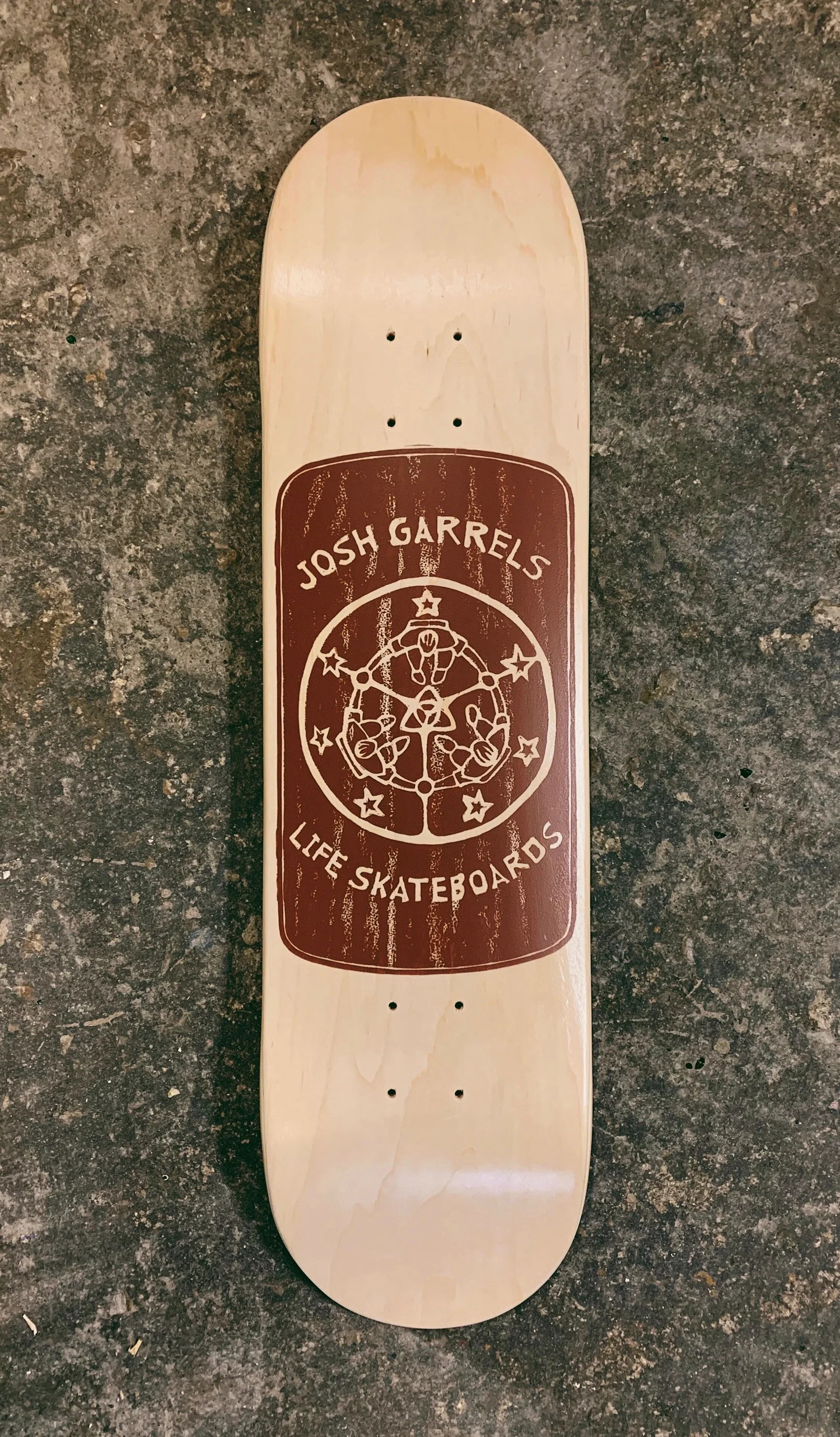 Josh Garrels Seven Star Skate Deck — Josh Garrels