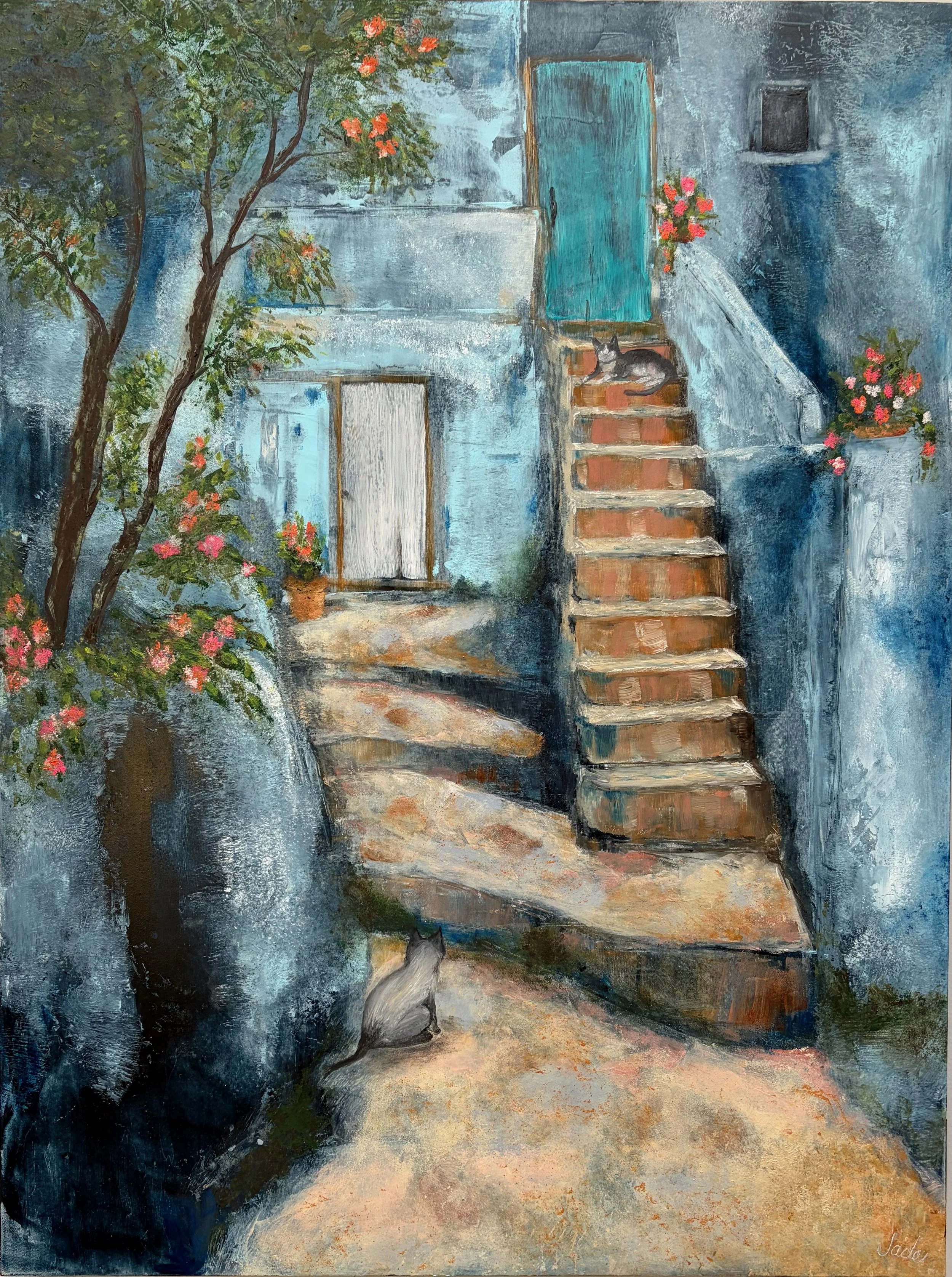 Blue Passage (18 x 24 on panel)