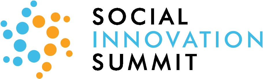  Social Innovation Summit logo in black and blue 
