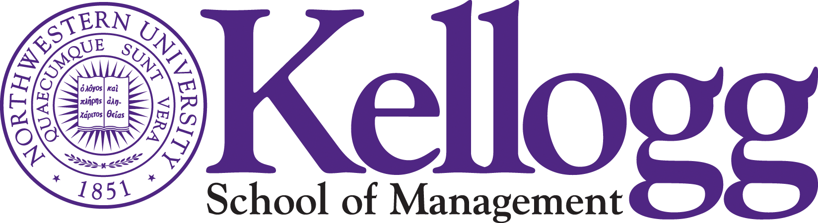  Kellogg School of Management in purple 