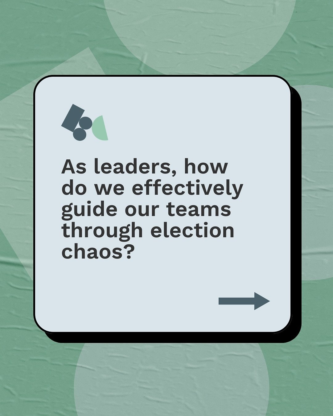 In the days following Election Day, what should leaders be doing to help their employees navigate the stress and uncertainty? As a former political operative who now consults with CEOs and HR leaders on navigating workplace disruption and change, 18 