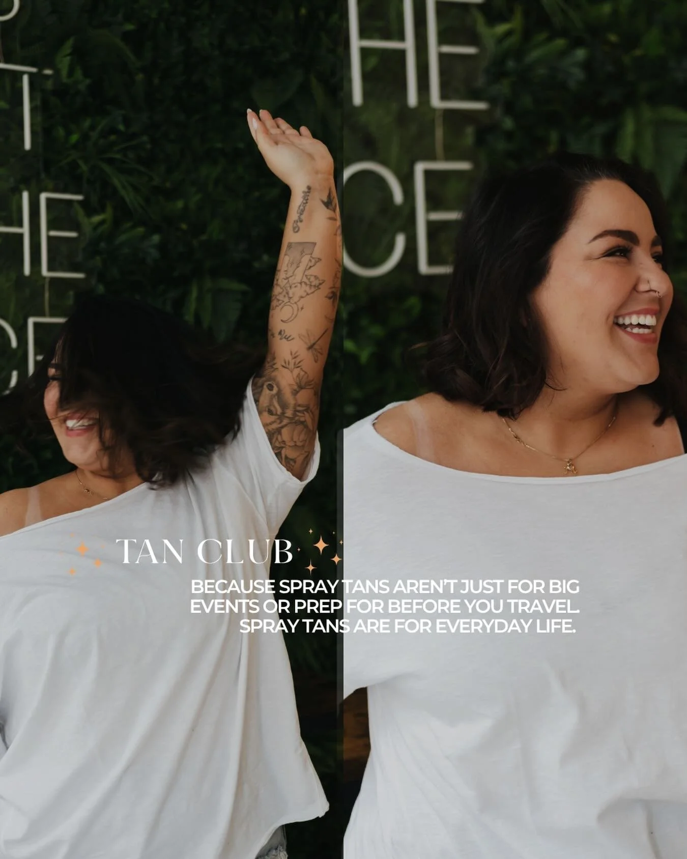 &lsquo;What are you tanning for?&rsquo;
Because I want to be tanned! 

I LOVE THIS ANSWER! More and more people are falling in love with spray tans and just how good they look. 
This new obsession can become costly, unfortunately. 😢
Now FORTUNATELY 