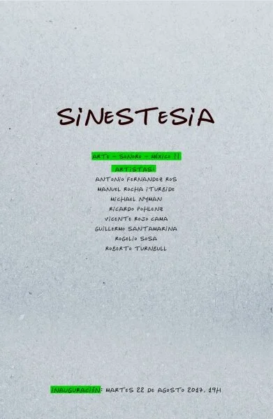 Inauguración de Sinestesia en Galería Le Laboratoire