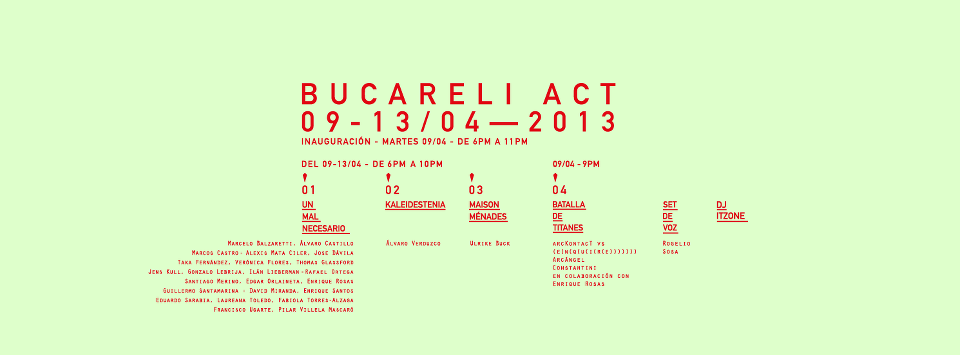 Live en Bucareli Act