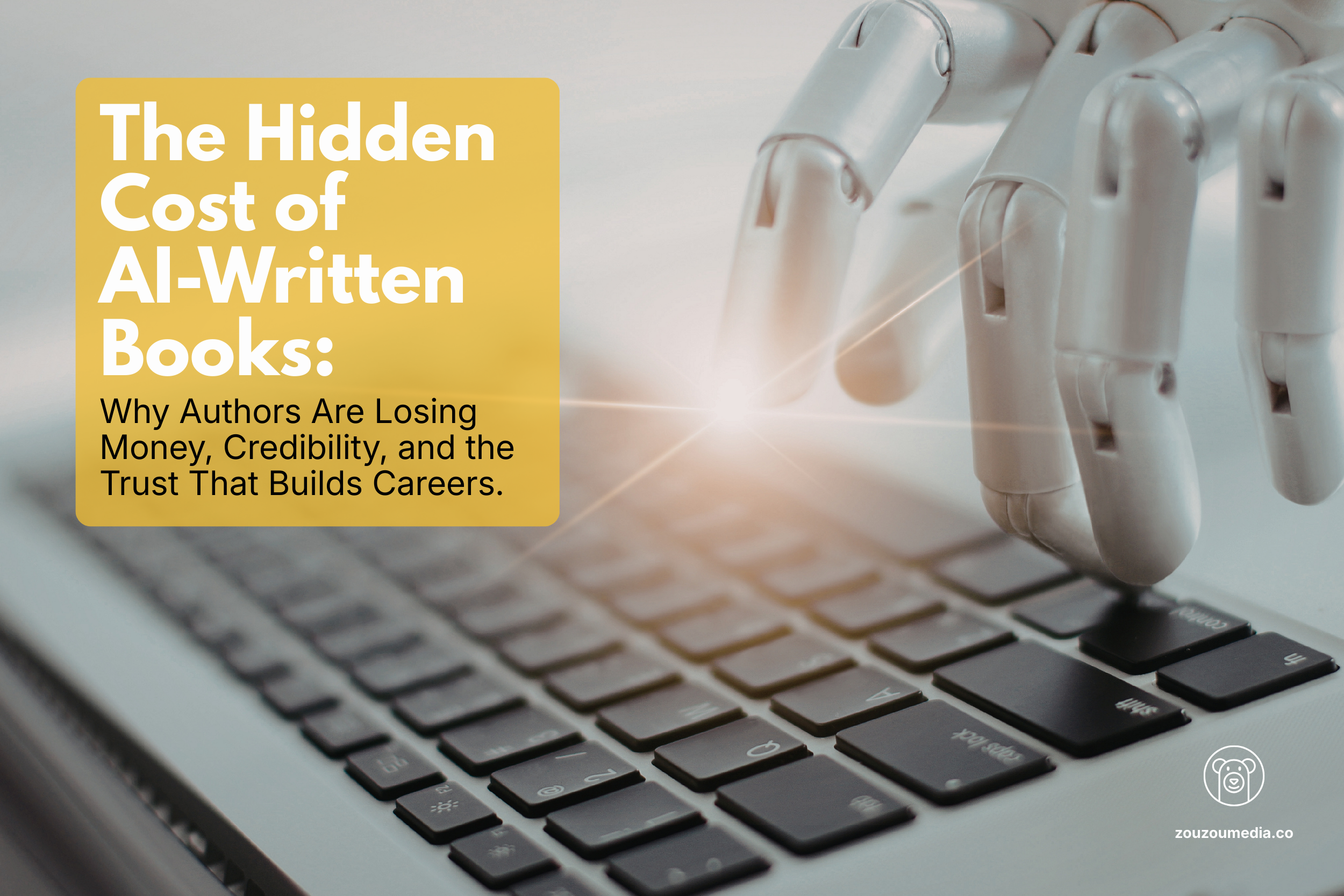 The Hidden Cost of AI Written Books: Why Authors Are Losing Money, Credibility, and the Trust That Builds Careers.