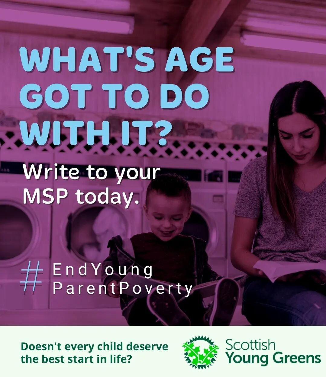 We&rsquo;re calling on @scotgov to help #EndYoungParentPoverty with a top-up to the Scottish Child Payment to:
👶Support children at the highest risk of poverty
♀️Promote gender equality
💙#KeepthePromise
⚖️Mitigate DWP policy of paying &lt;25s less 