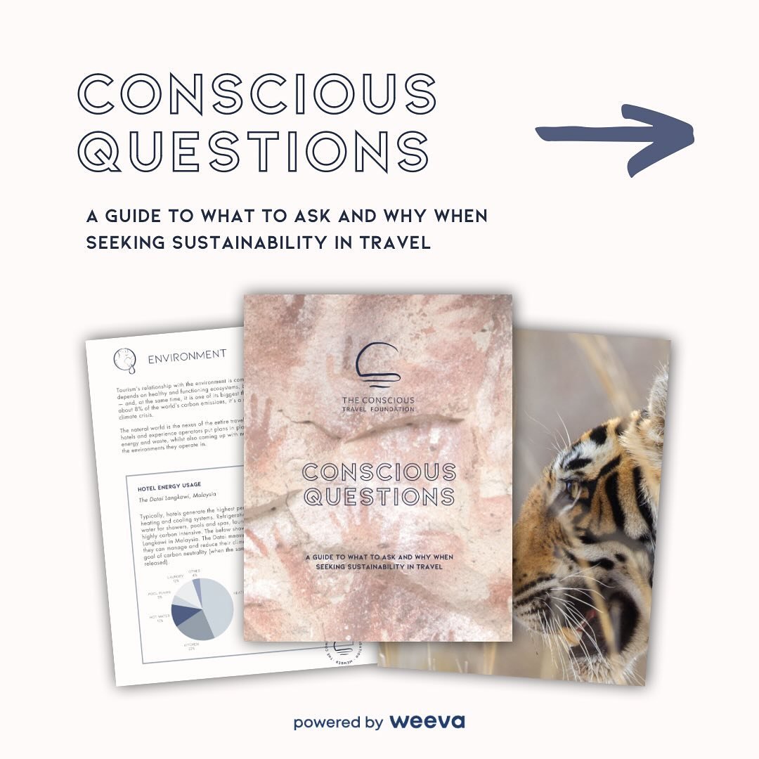 With all eyes on #EarthDay, we&rsquo;ve created Conscious Questions in partnership with @weareweeva and @boutecohotels as an open-source reference guide, covering the best practice questions to ask your suppliers and why you should be asking them. 

