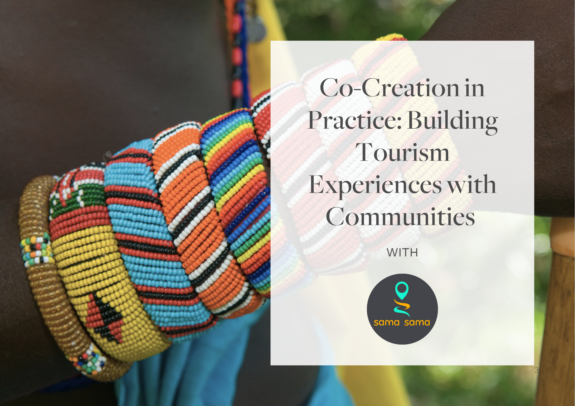 Co-Creation in Practice: Building Tourism Experiences with Communities
