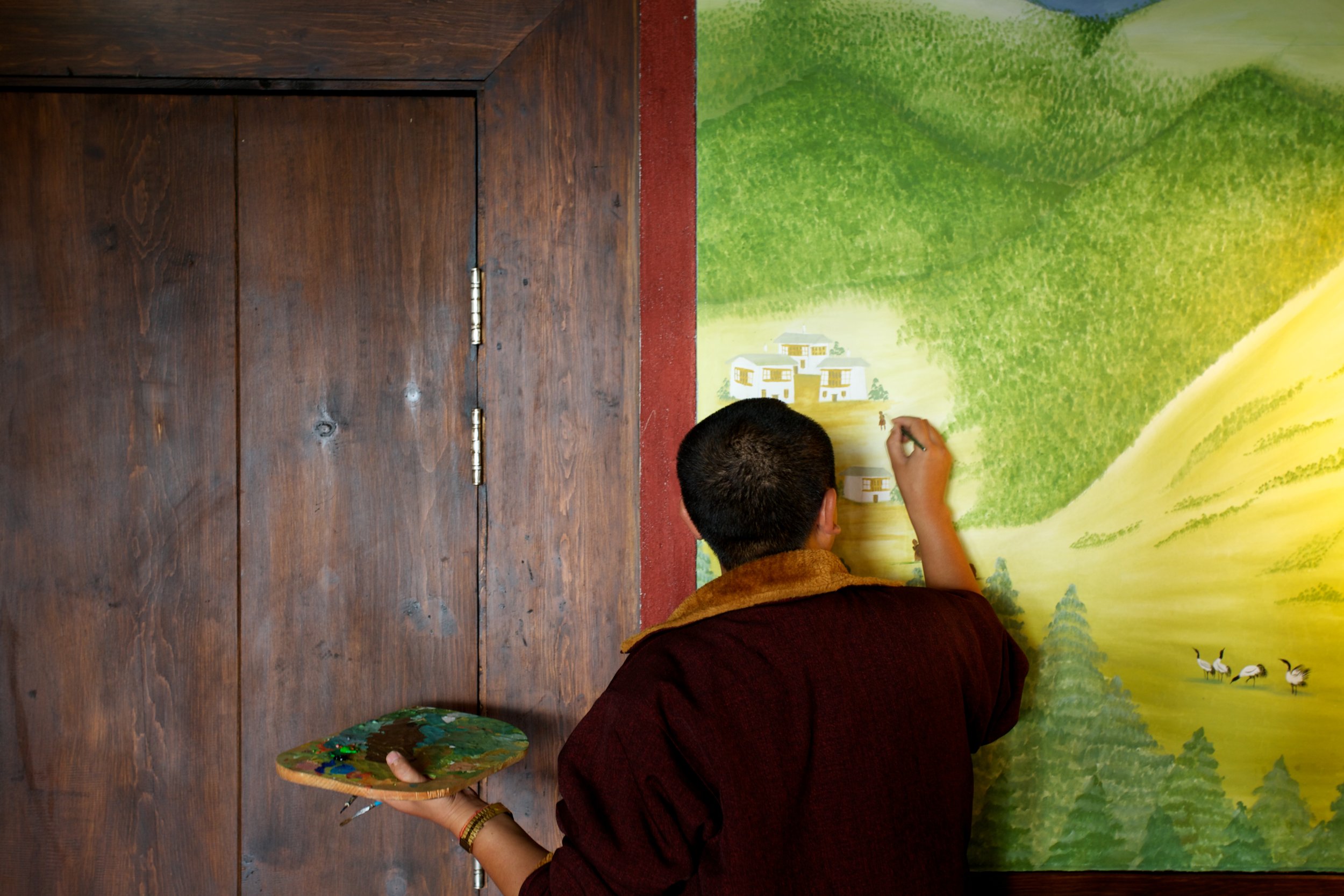 Gangtey Lodge entrance 1.jpg