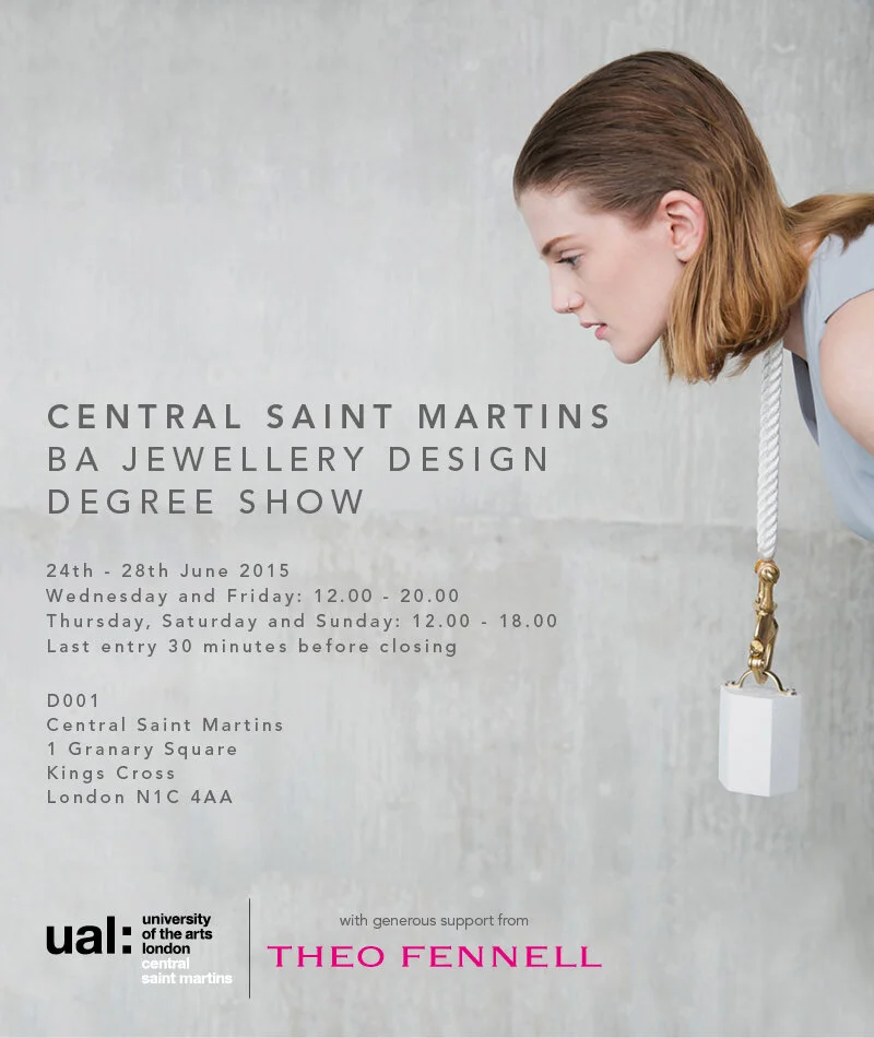 Central Saint Martins BA Jewellery Degree Show