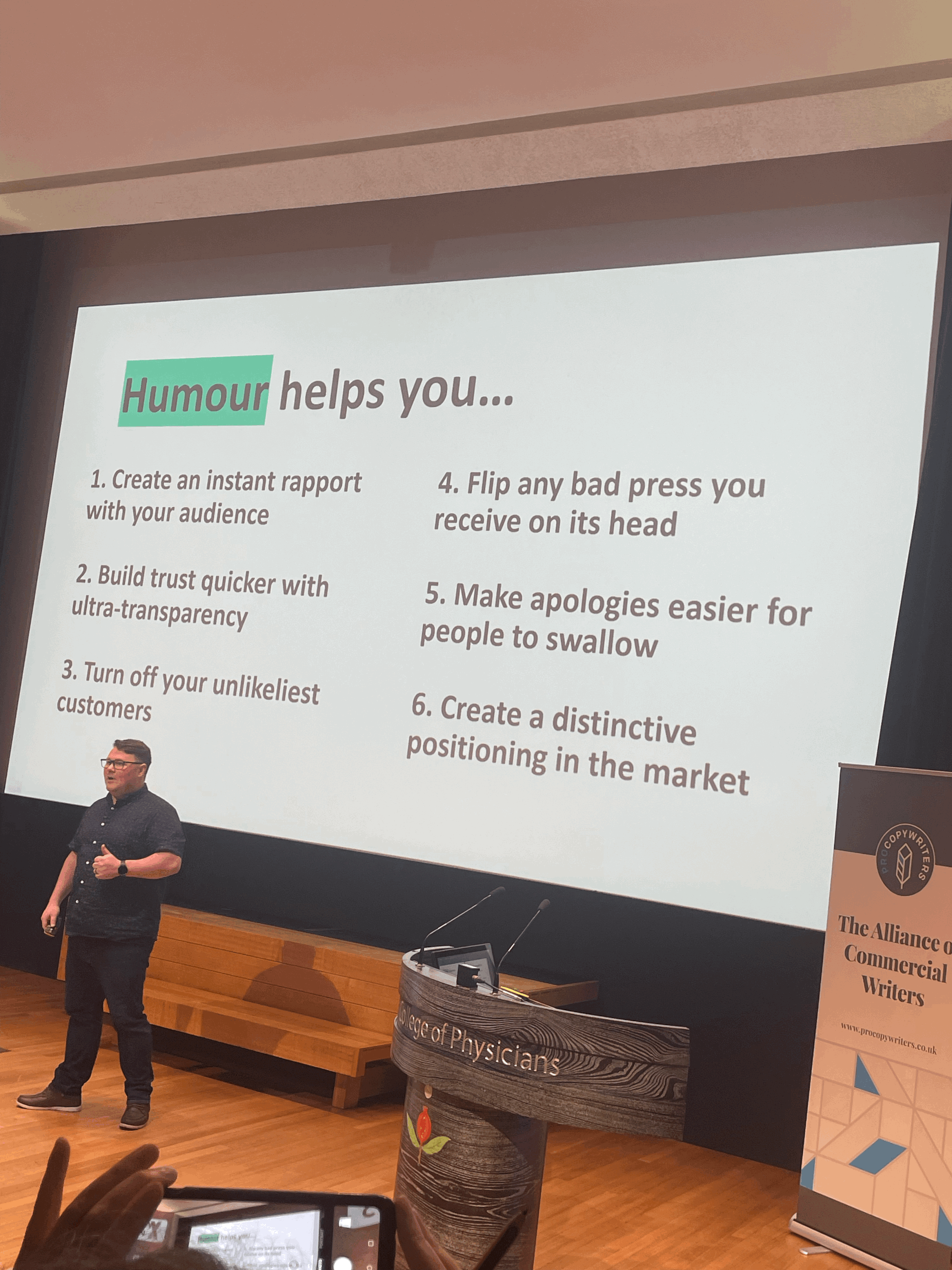 CopyCon roundup #8 - finding the funny