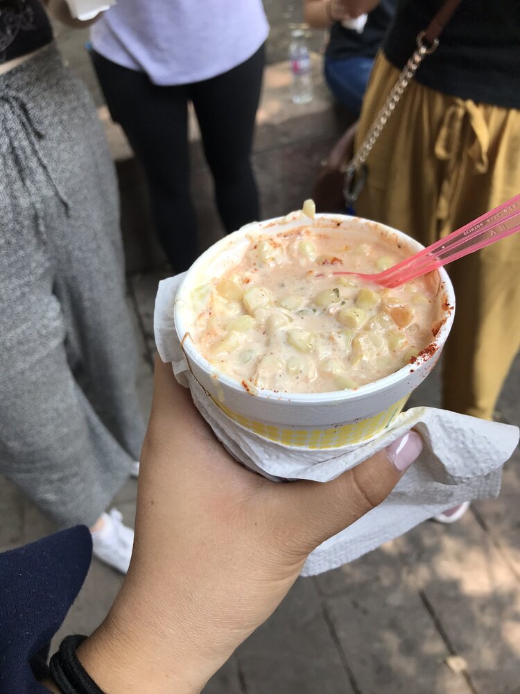 Elote from the street vendor