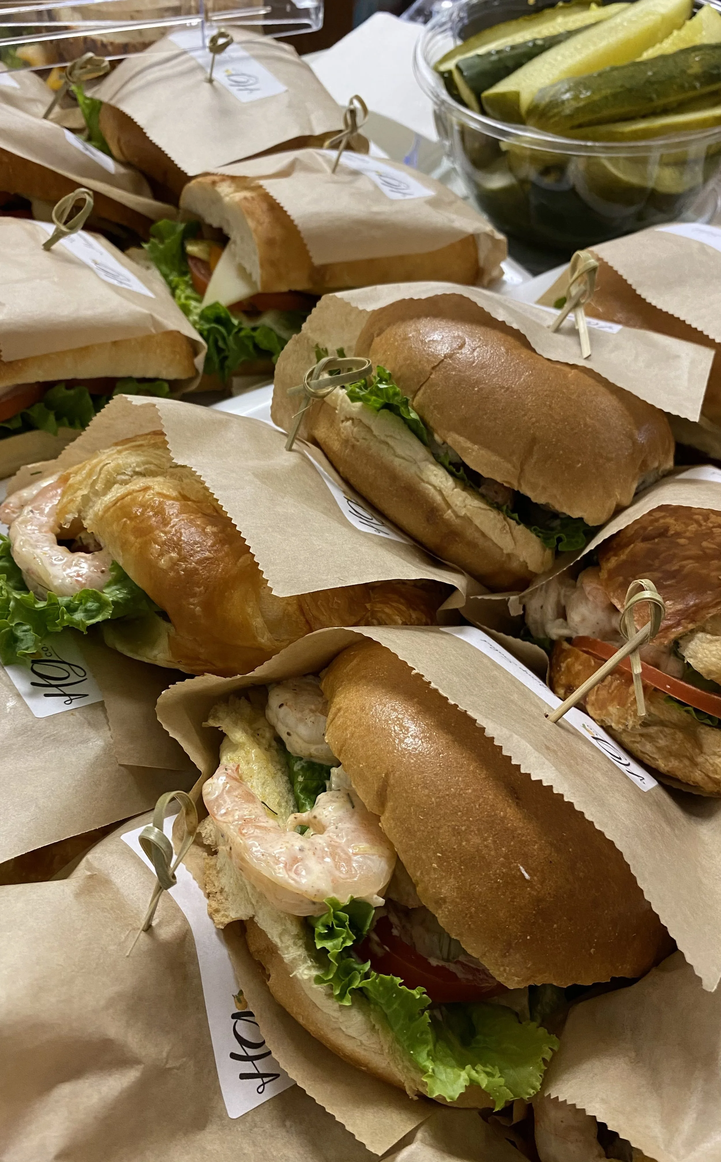 Sandwich Platter Ft. Chesapeake Shrimp Salad