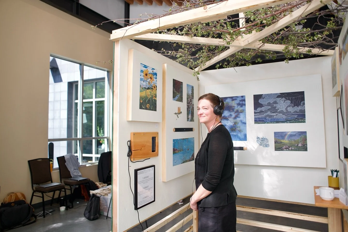 The Nature Stall, what a wild adventure of a project for the 2025 @co_creatives summit. A special thanks to Meow Wolf @convergencestation @meow__wolf for being selected as one of their sponsored artist. 

This exhibit was a multisensory install creat