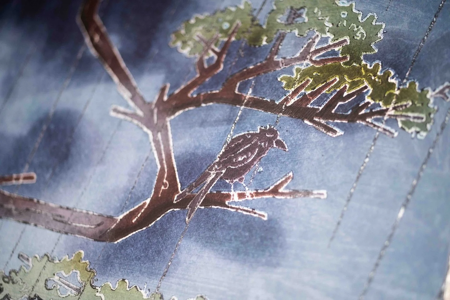 Much like the real world of nature, my art reveals a much more complex story the closer you get.