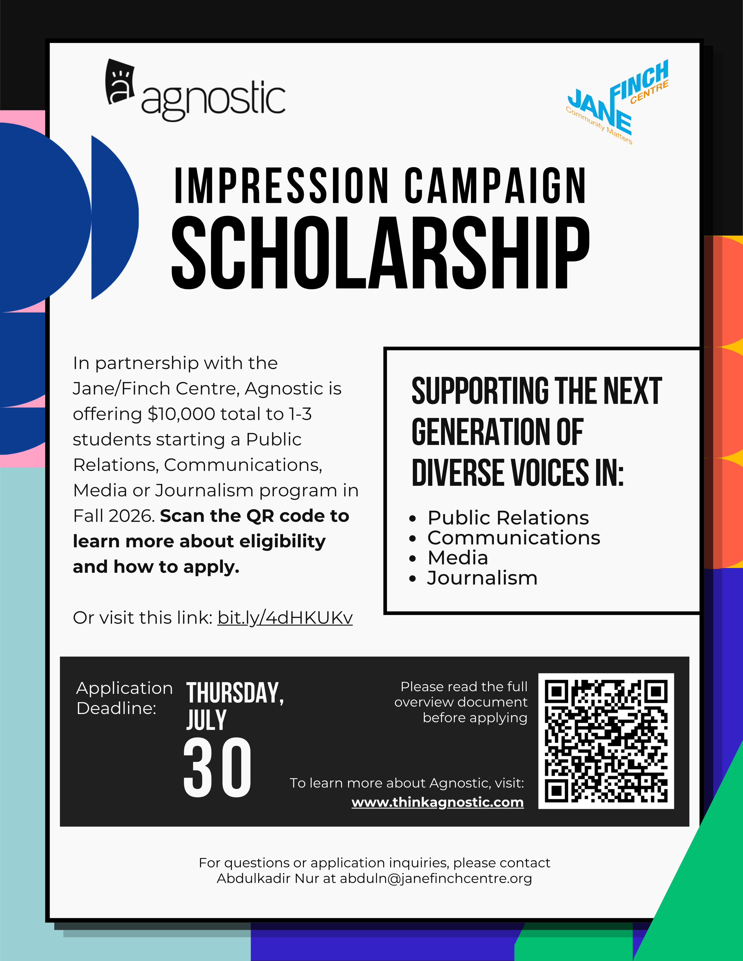 Impression Campaign Scholarship