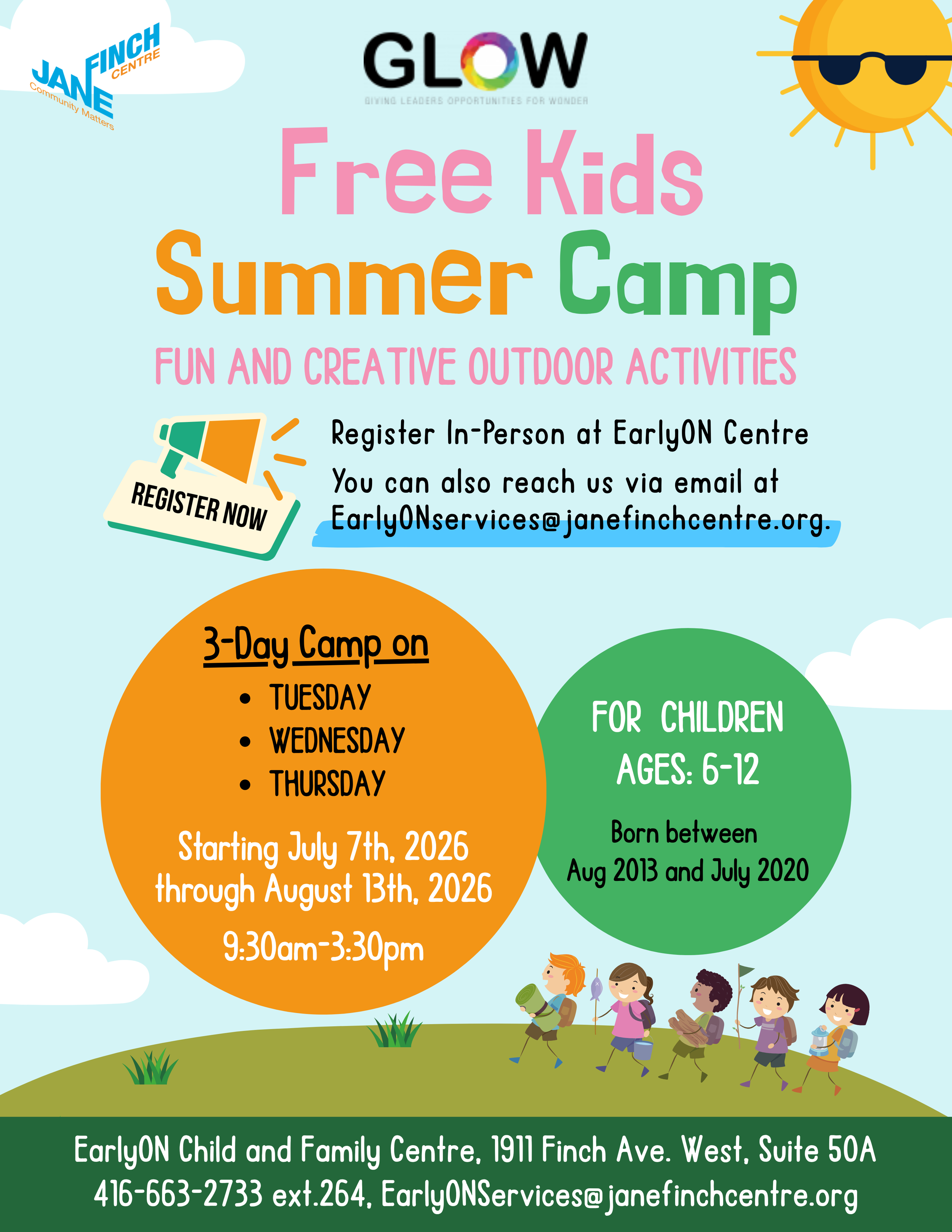 Free Kids Summer Camp
