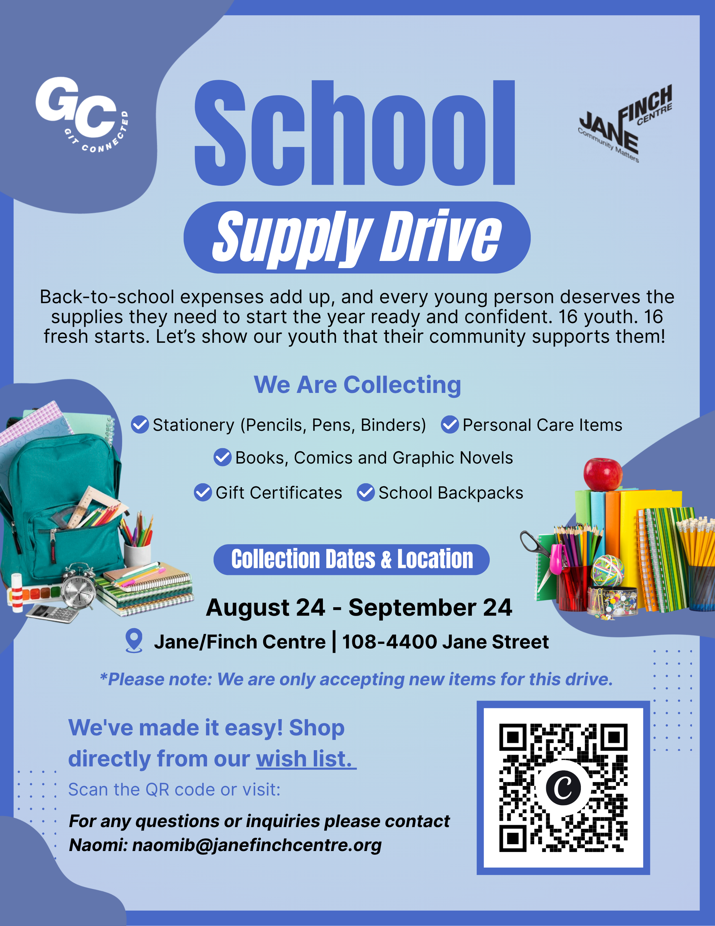 School Supply Drive