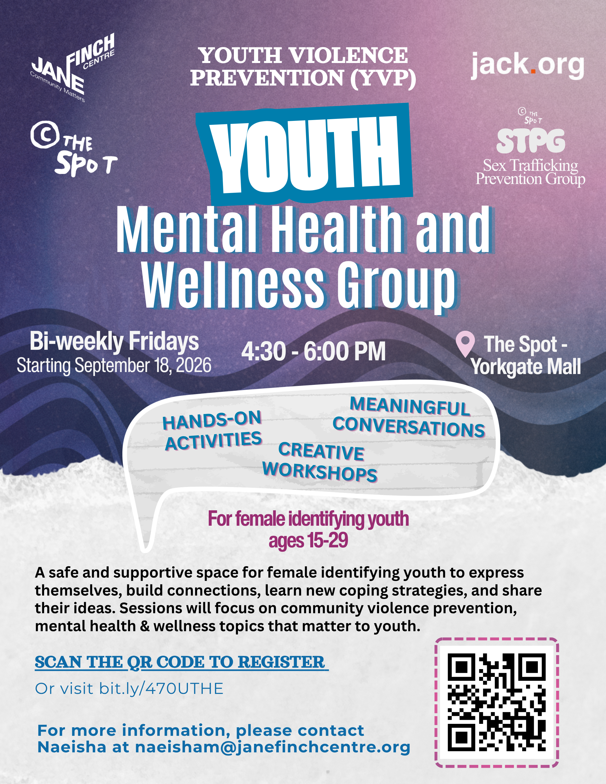 Youth Mental Health and Wellness Group