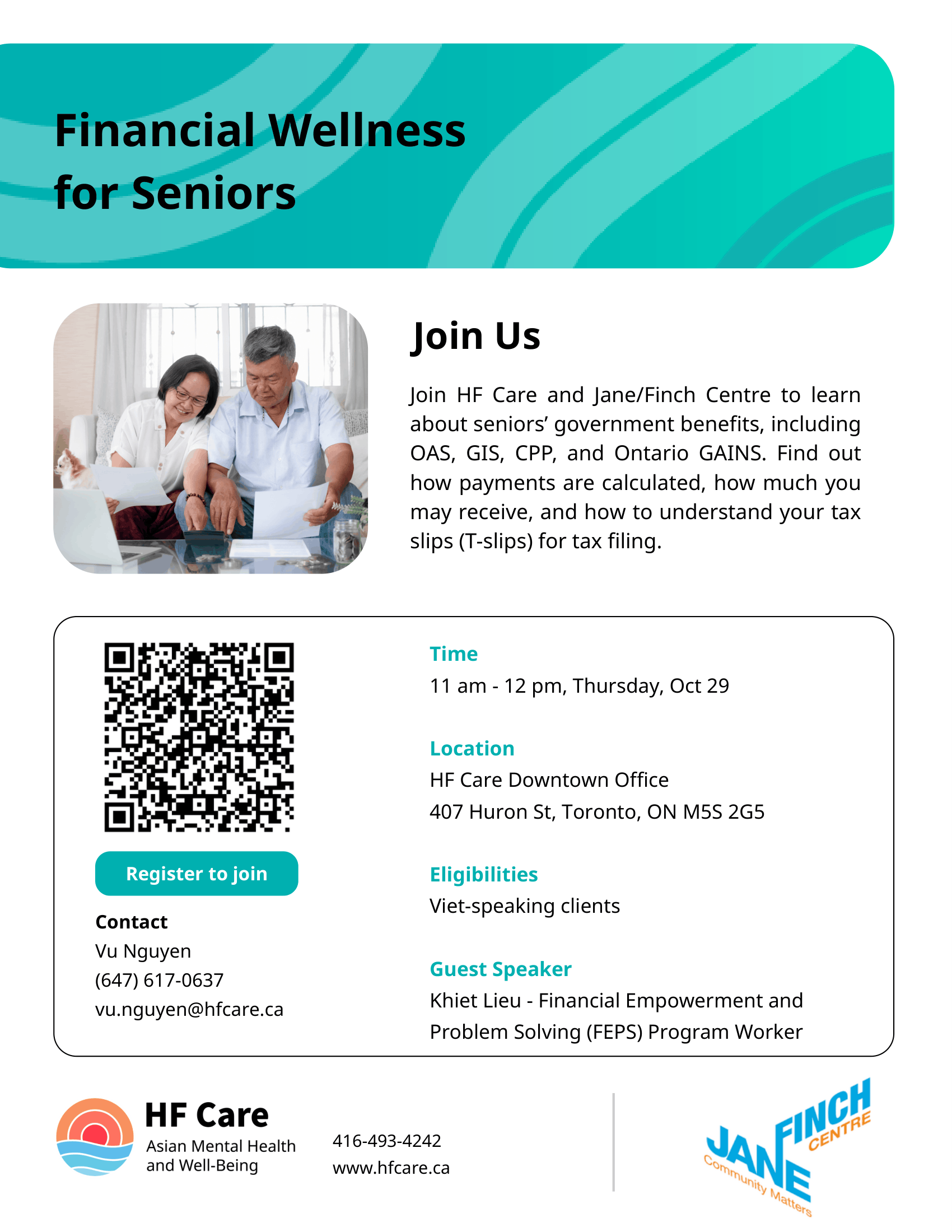 Financial Wellness for Seniors