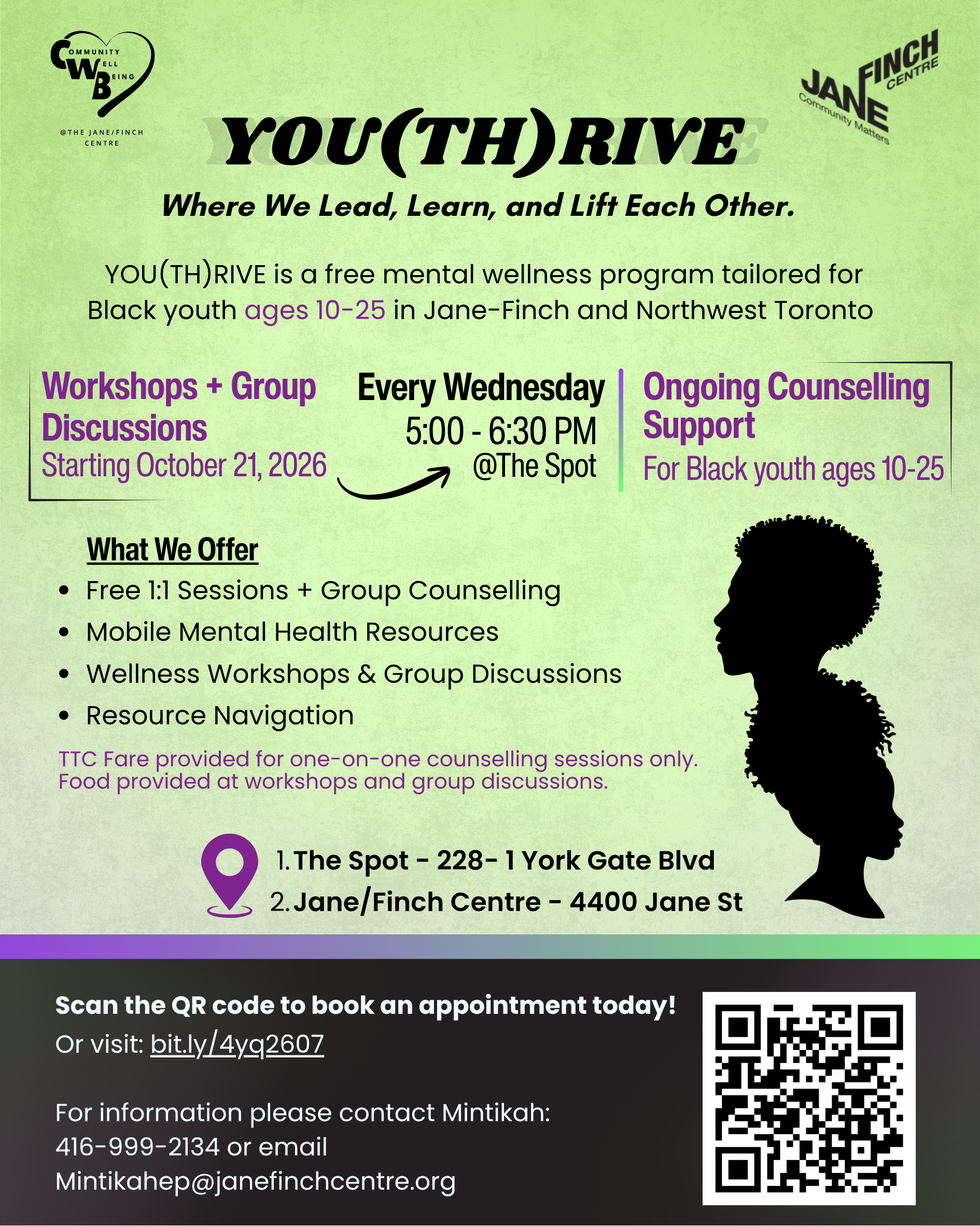 Free Mental Health Supports for Black Youth