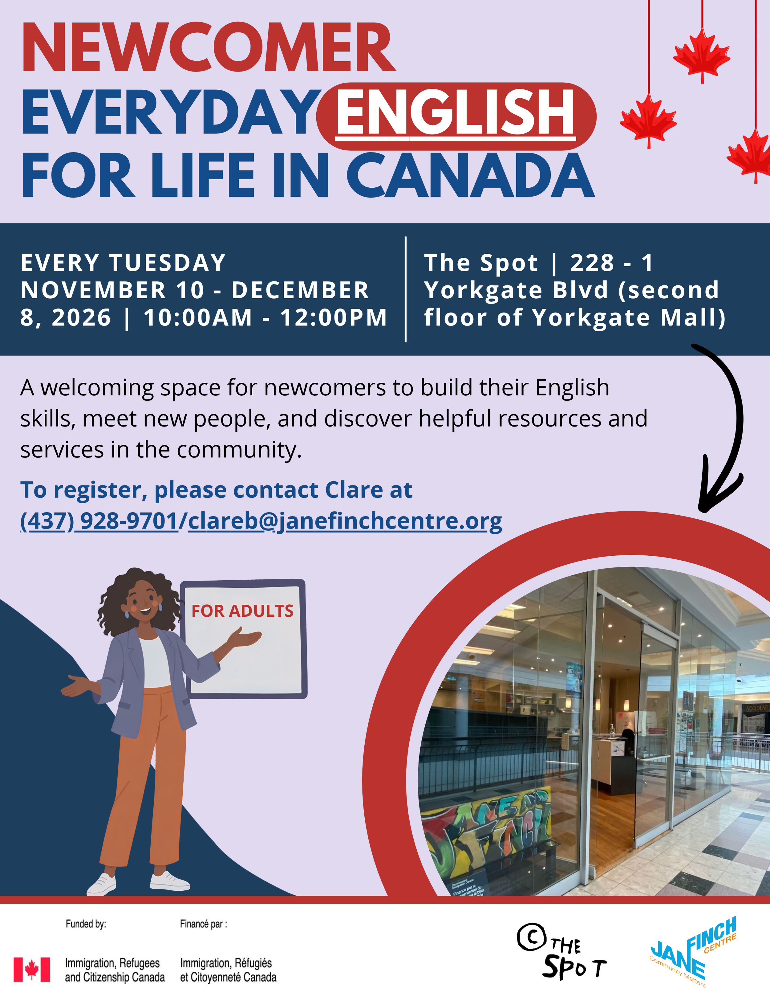 Newcomer Language &amp; Community Orientation